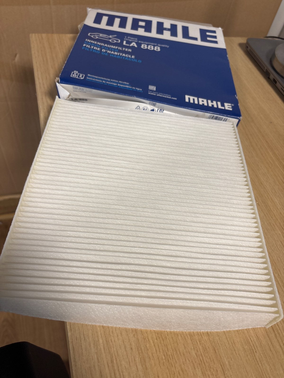 289142 - MAHLE LA 888, filtri i ajrit të kabinës për VW GOLF VII (5G1, BQ1, BE1, BE2)