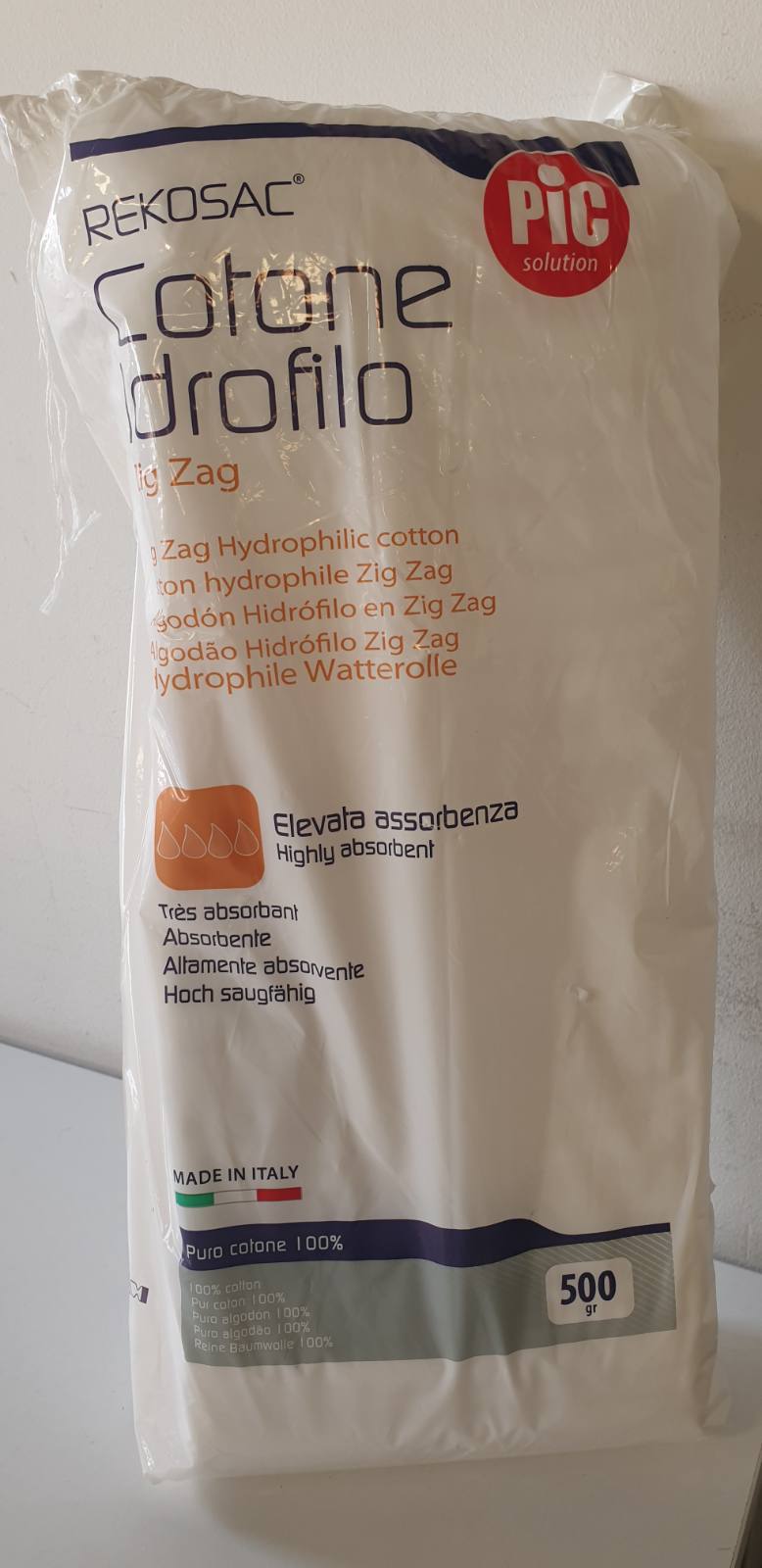 306728 - ZIG ZAG Pambuk absorbues Pic Solution, 500 g