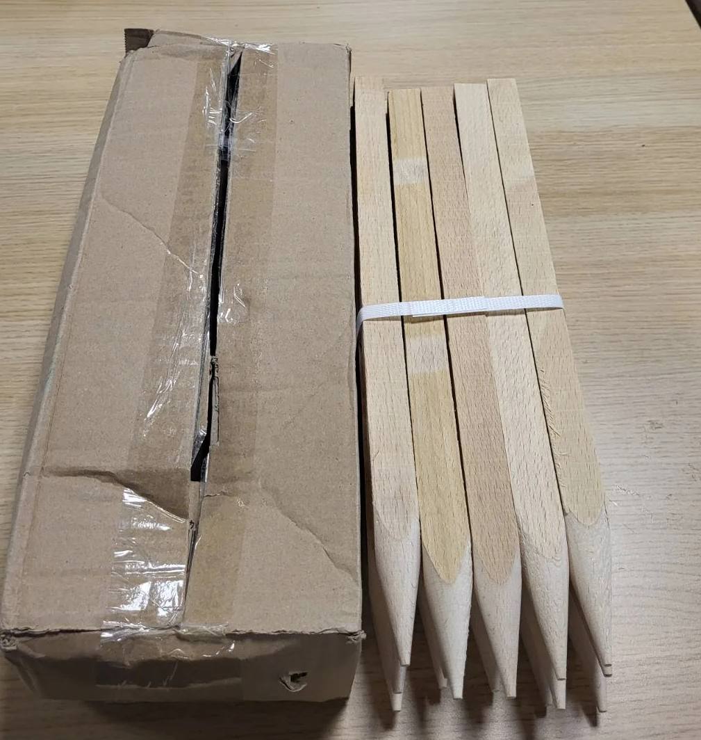 288744 - Kunja druri të trajtuara, 15 copë, 400 mm të larta