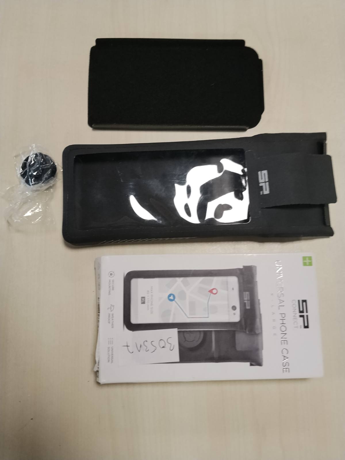 305317 - SP CONNECT Mbështjellëse Telefoni Universal XL | E zezë