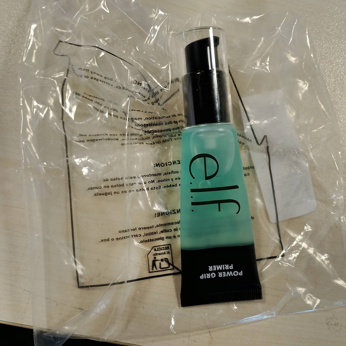 308078 - ELF Abetare Power Grip për Fytyrën me Bazë Xheli dhe Hidratuese, 0.811 Fl Oz, Transparente