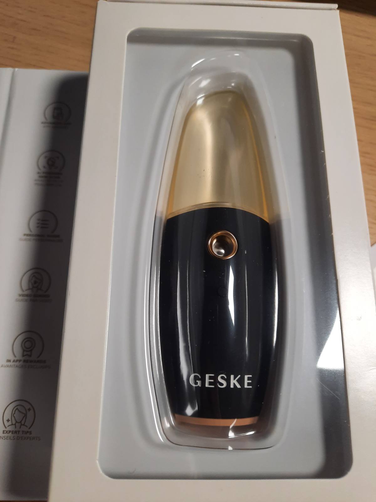 289932 - GESKE Rifreskues Hidratues për Fytyrën SmartAppGuided™ | 4 në 1 | Atomizues Uji | Spërkatës Fytyre | Pastrues Fytyre