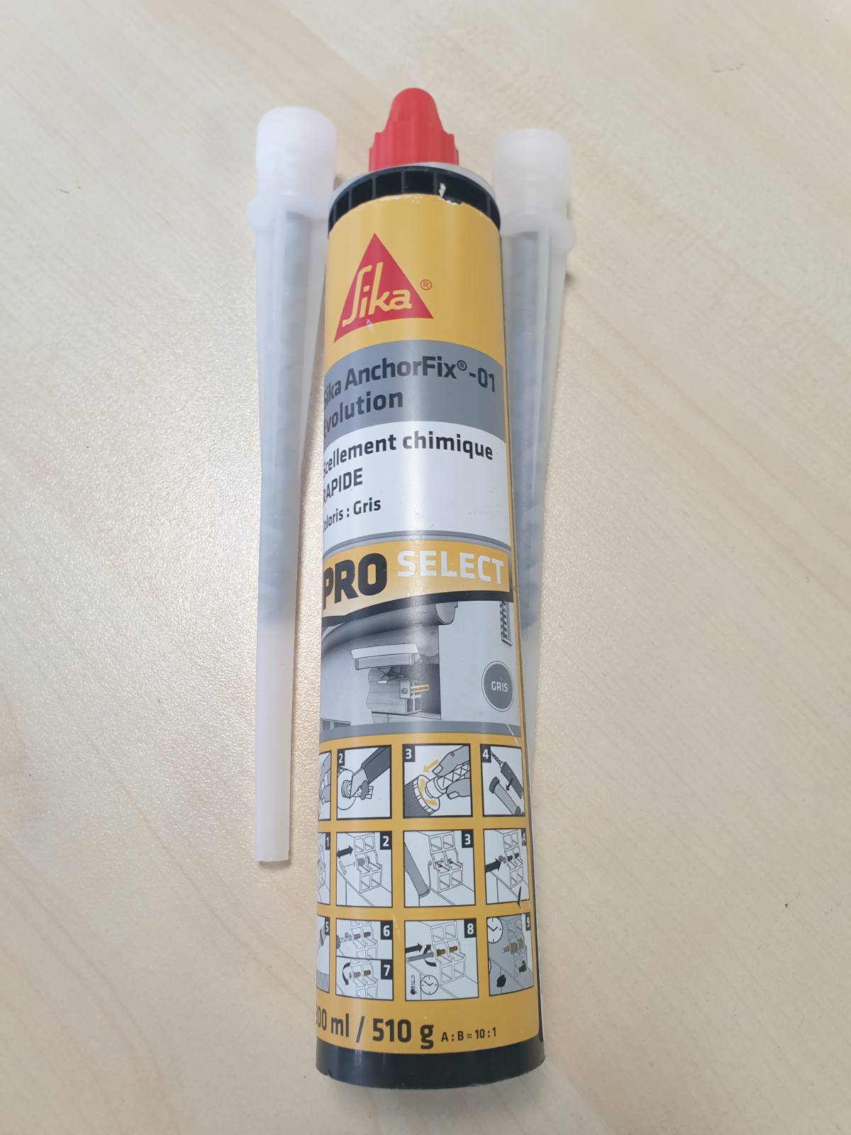 322611 - SIKA - Ankorim kimik - Sika Anchorfix 01 Evolution - Gri - 300ml