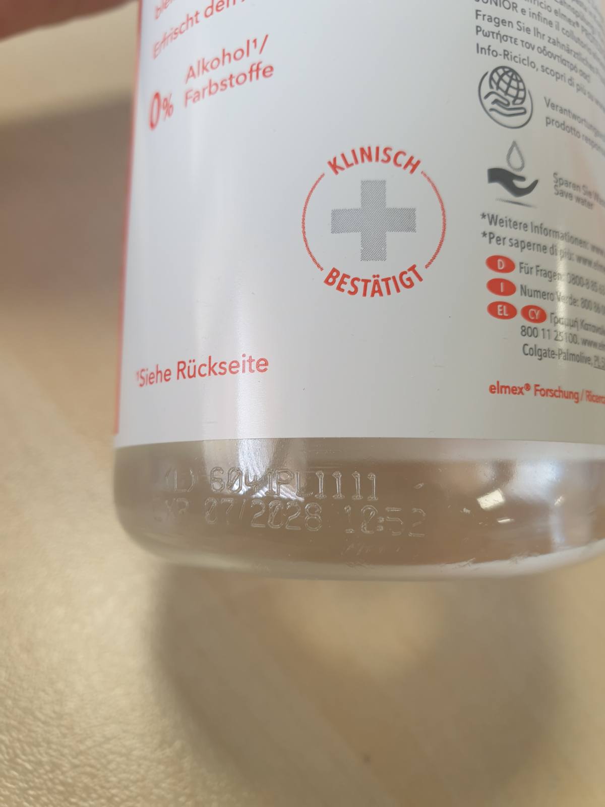 290538 - ELMEX Shpëlarës goje Junior Cavity Protection (6-12 vjeç) 400 ml, me përmbajtje fluori, mbron dhëmbët e rinj dhe të përhershëm nga kavitetet, me aromë menteje