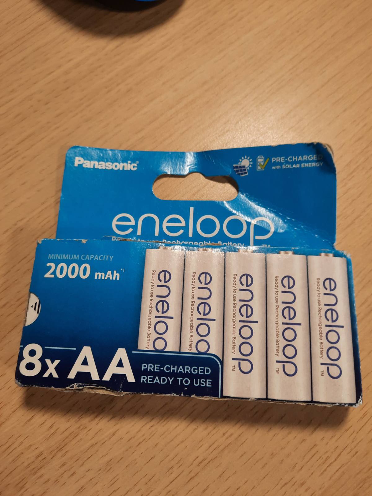 305368 - ENELOOP Bateri të Rikarikueshme AAA (8 copë), NiMH 2000 mAh