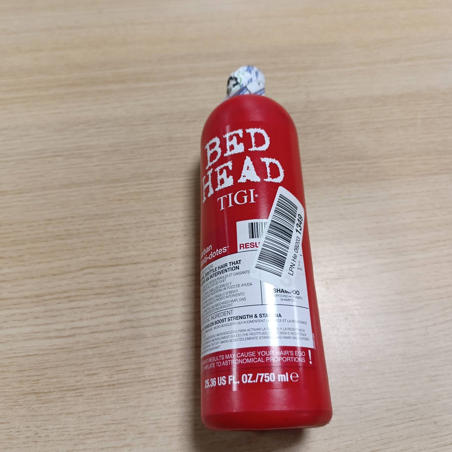 321454 - TIGI Shampo Bed Head Resurrection, 750ml