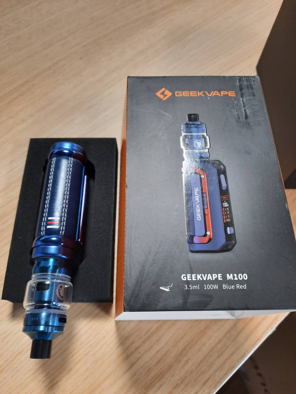 320949 - GEEKVAPE Set cigaresh elektronike Aegis Mini 2, 100W, Ngjyra: blu-e kuqe(nuk perfshihen lengjet).