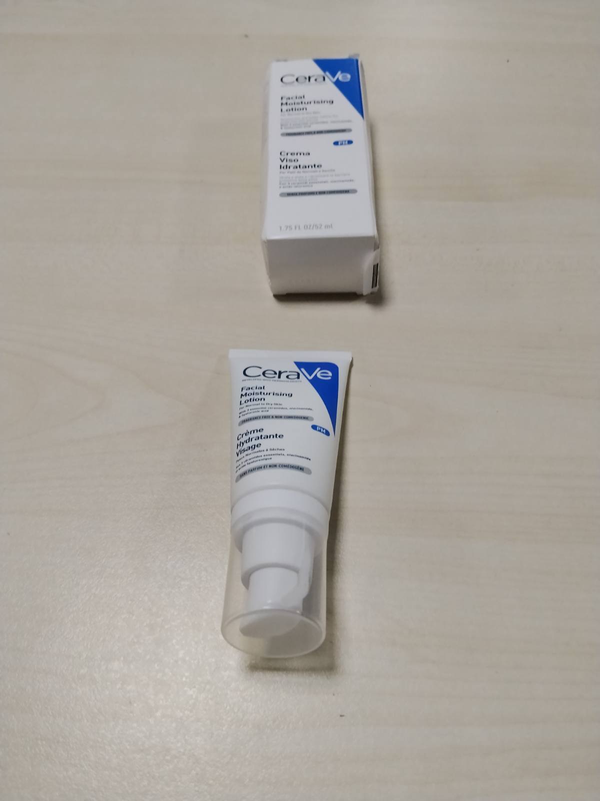 308002 - CERAVE Krem hidratues për fytyrën, për lëkurë normale deri të thatë, hidratim 24 orë me teknologjinë MVE, acid hialuronik, niacinamidë, qeramide