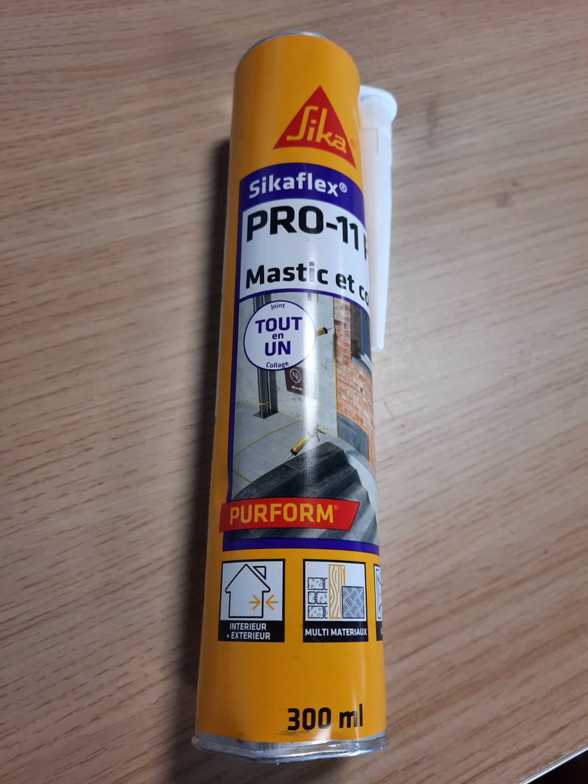 314988 - SIKA Mastikë PU e plotë Sikaflex PRO 11 FC E bardhë 300ml