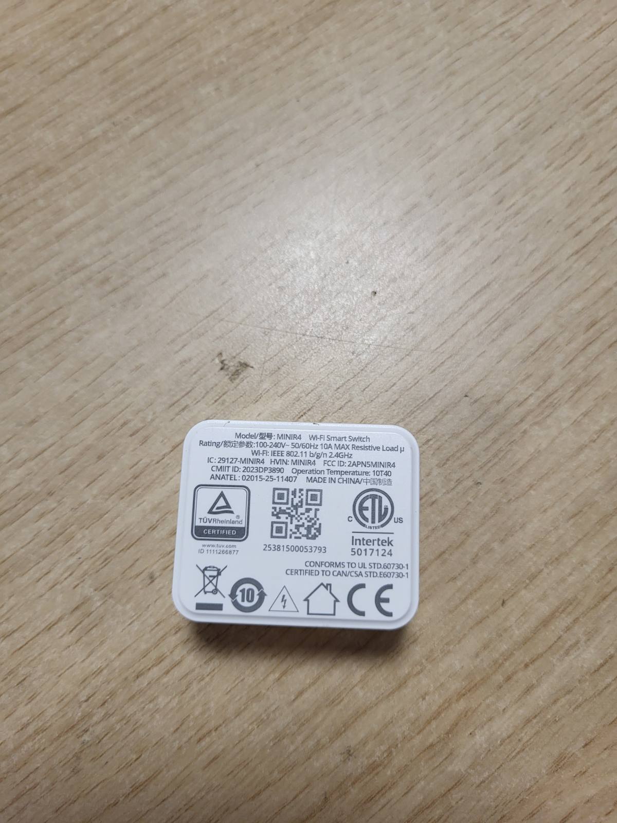 314541 - SONOFF Ndërprerës inteligjent WiFi MINIR4 me 2 drejtime - Ndërprerës drite WiFi 2.4G, funksionon me Alexa, Asistentin Google Home, Kontroll i largët me aplikacionin eWeLink