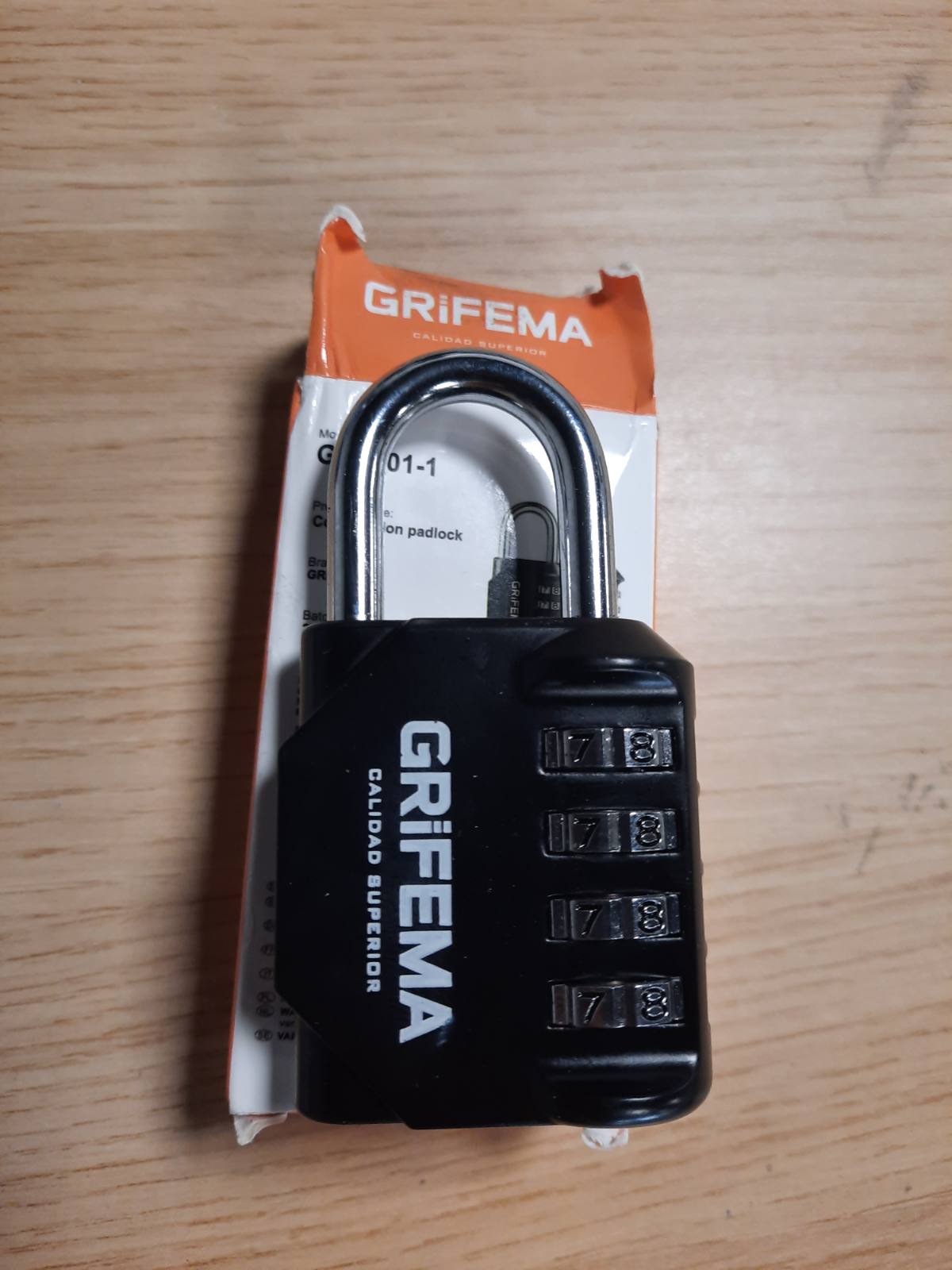 313966 - GRIFEMA Dry i Kombinuar me 4 Shifra, Rezistent ndaj Motit dhe Ngricës, Lidhje Zinku, E Zezë