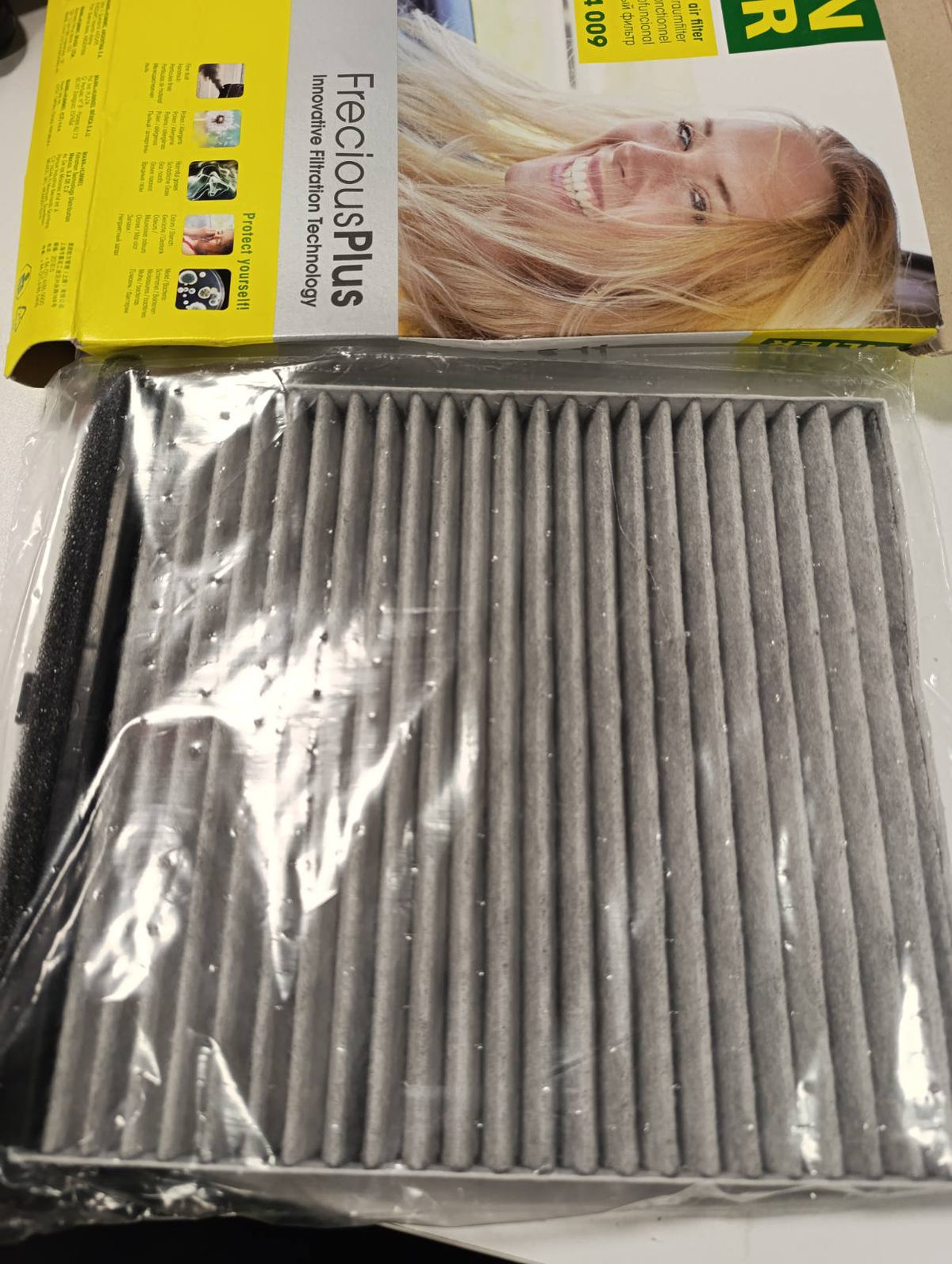 314152 - MANN-FILTER Filtri i ajrit të kabinës FP 24 009 - Filtri biofunksional i polenit FreciousPlus - për makina dhe furgonë