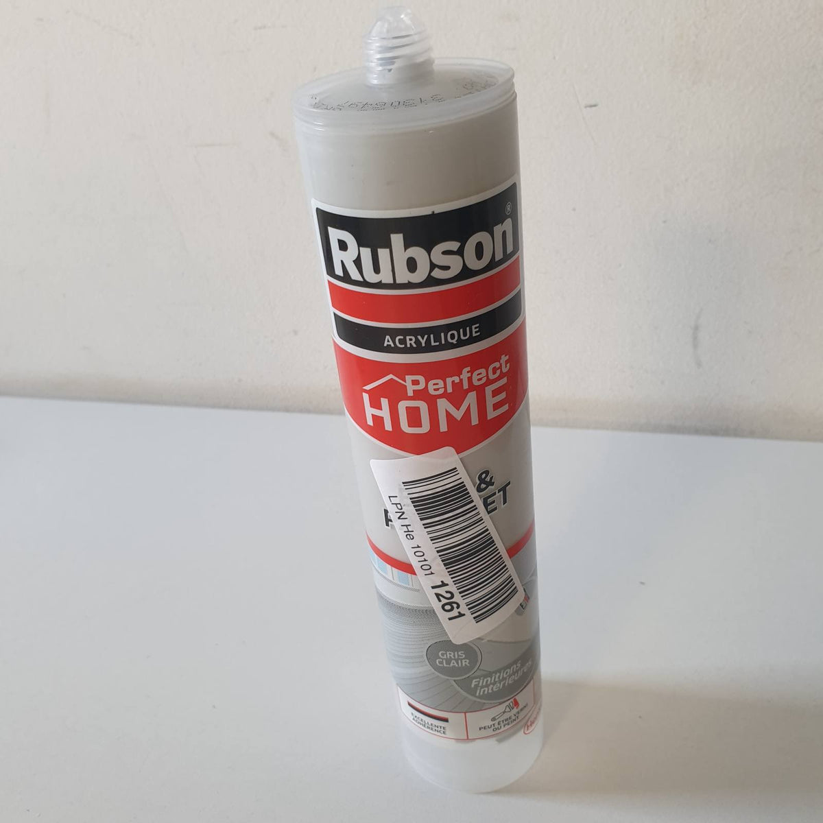314932 - RUBSON MAISON Mastic Wood & Parket Light Gri 280 ml, ngjyrë akrilike për sipërfaqe druri dhe guri, për përdorim të brendshëm dhe të jashtëm
