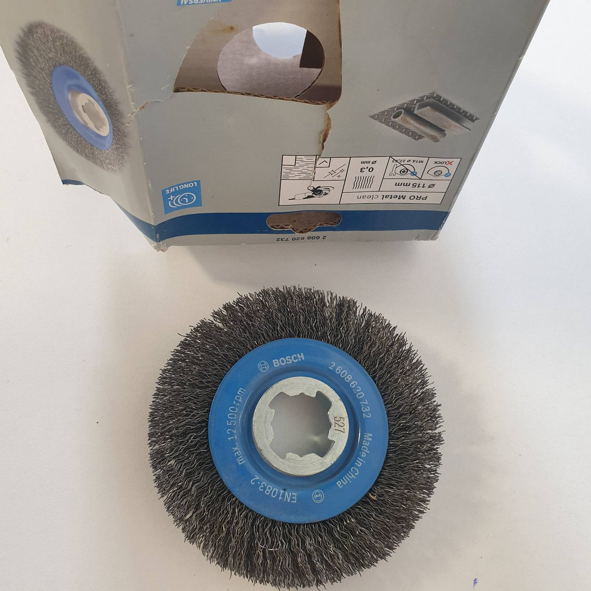 313729 - BOSCH Furçë teli rrethore 1x PRO Metal Clean, X-Lock
