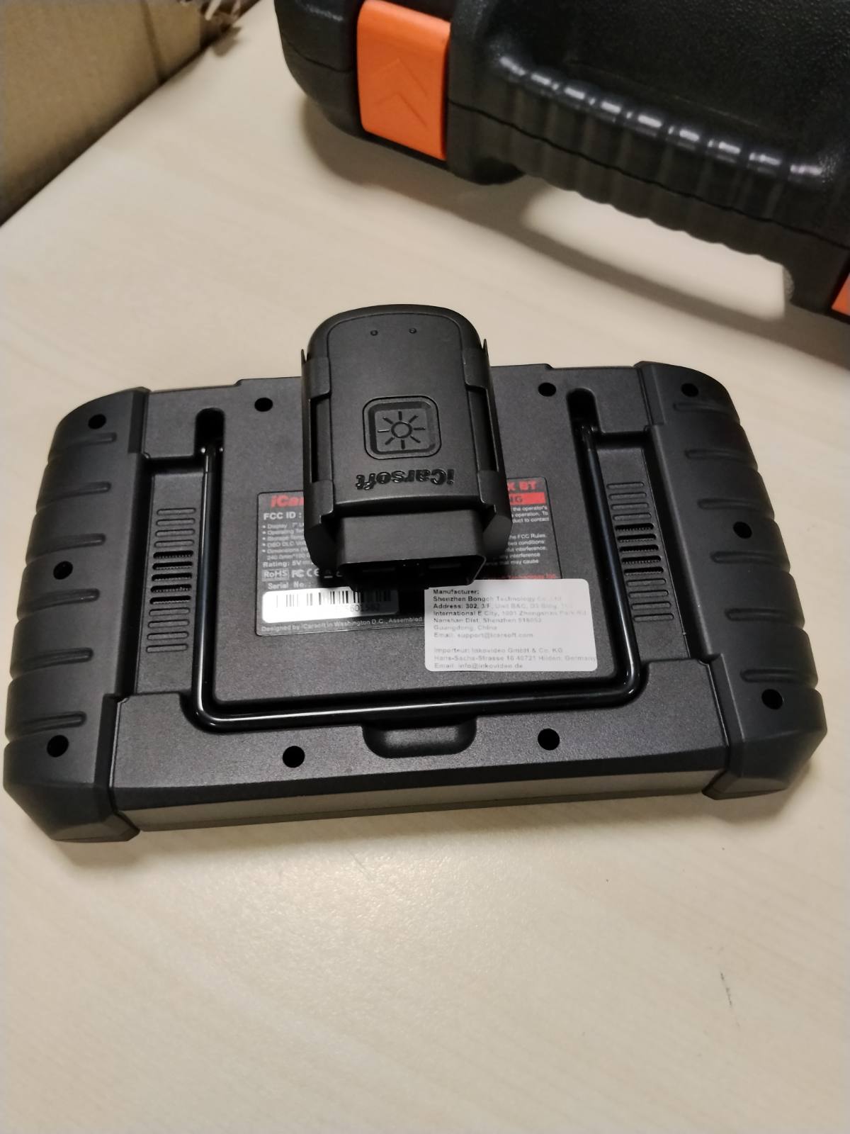 312467 - ICARSOFT - CR Max BT - Mjet profesional diagnostikues për makina, Model origjinal me garanci evropiane