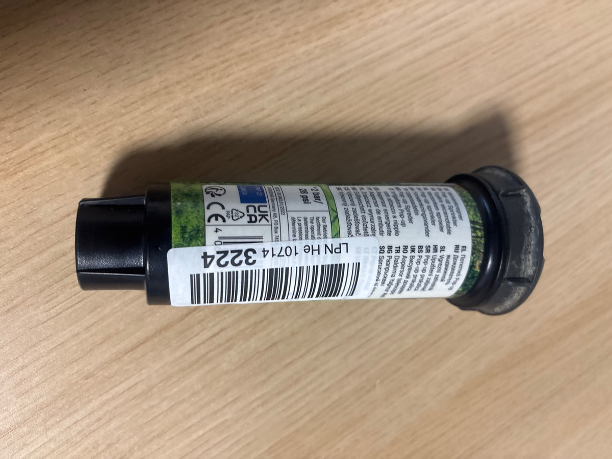 313995 - GARDENA Sistemi i spërkatjes me pompë MD80 Sistem ujitjeje me pompë për lëndina të mesme deri në 80 m2, rreze veprimi 3.5-5 m, me grykë rrotulluese, fileto të brendshme 1/2 inç (8232-20)