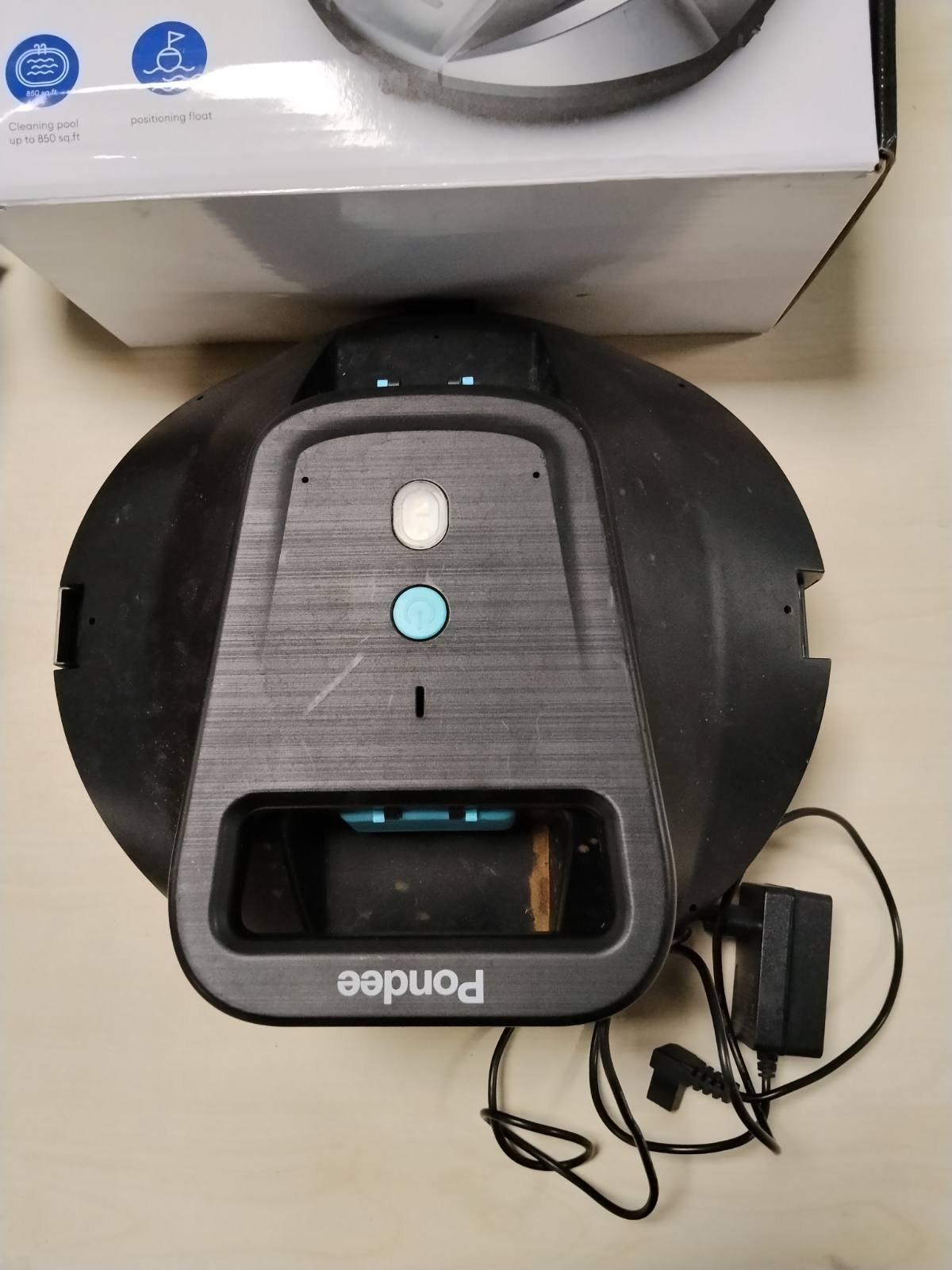 312479 - ROBOT PISHINE POOLECO 10 (Përmirësim 2026), Robot Pishine me Bateri dhe Sistem me Dy Motorë, Kohë Pune 90-Minutëshe për Pishina deri në 80 m², Parkim Automatik
