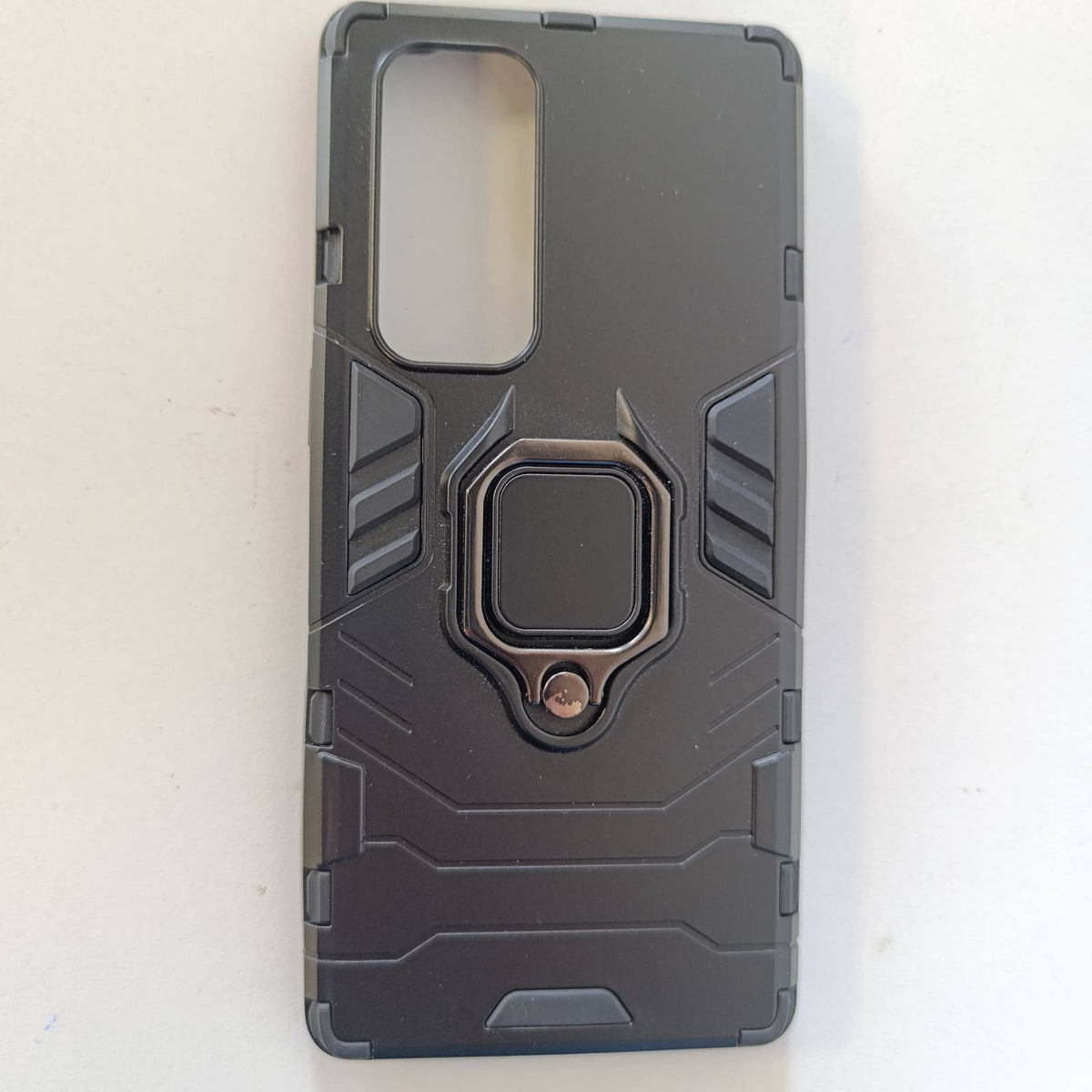 296460 - TINGYR Mbrojtëse për Oppo Find X3 Neo, Mbajtëse Unaze Rrotulluese 360°, TPU/PC, Rezistente ndaj Goditjeve, E Zezë