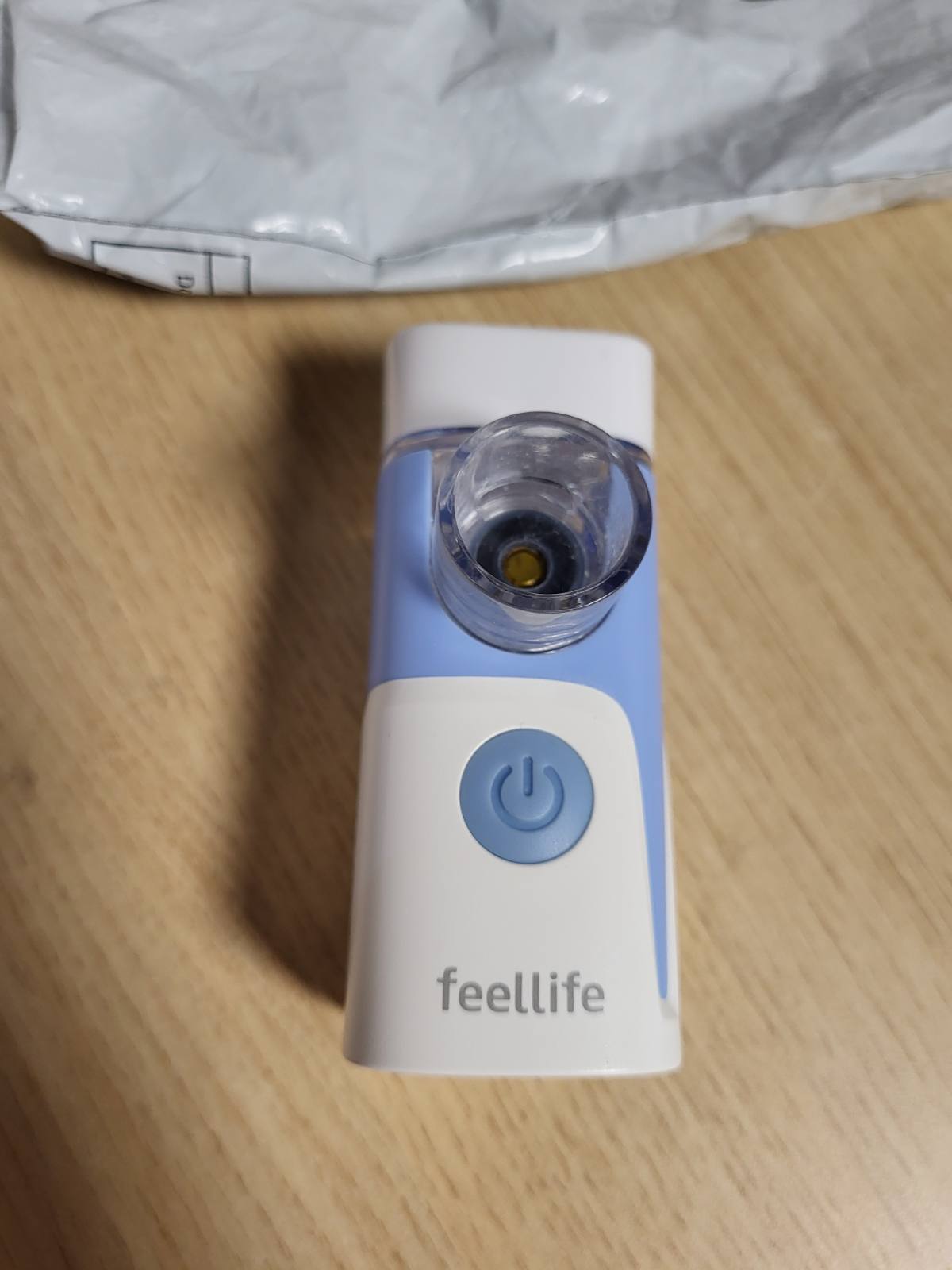 275330 - FEELLIFE Pajisje Inhalimi për Fëmijë dhe të Rritur, portativ, me funksion muzikor, 2 gota ilaçesh të përfshira