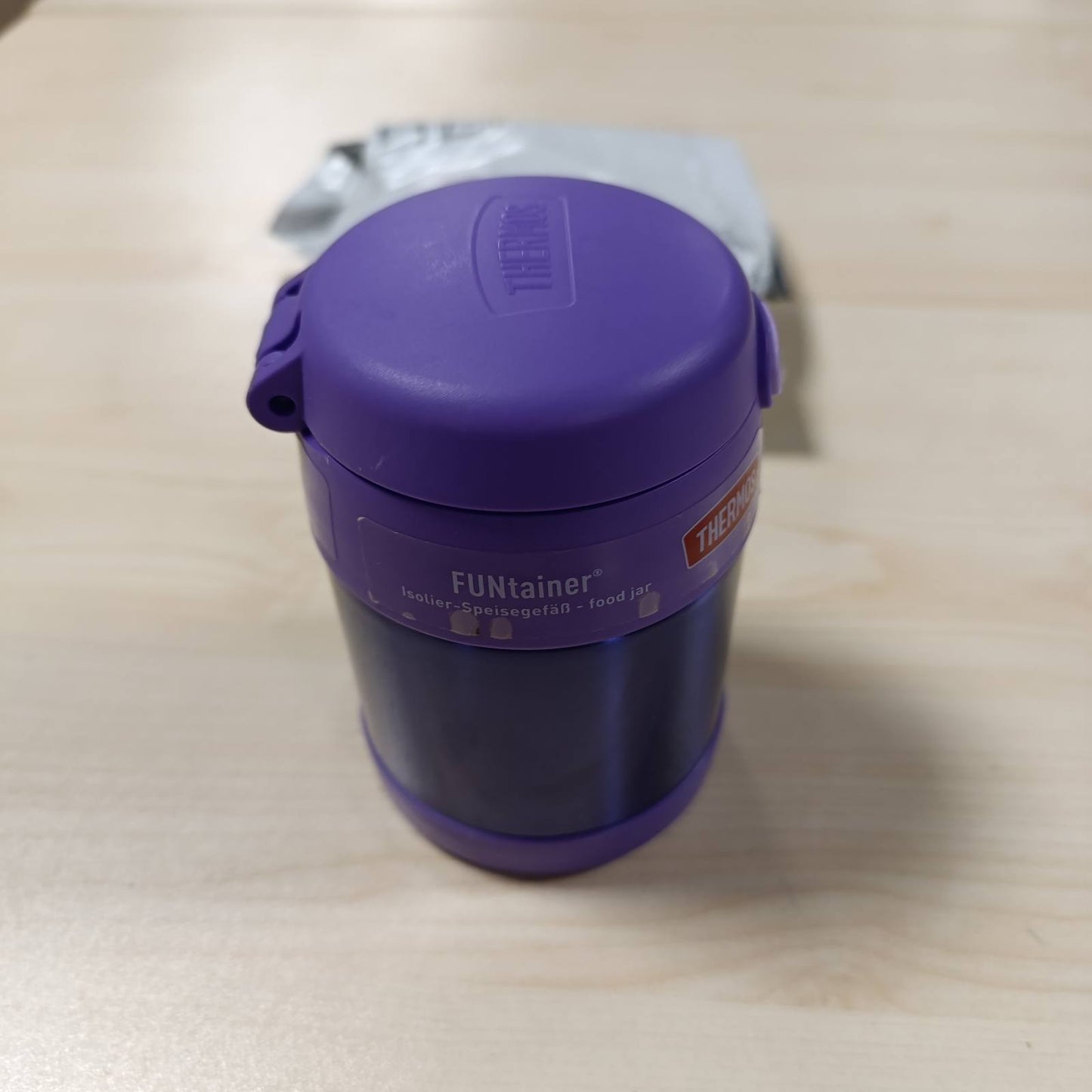 184405 - RMOVR THERMOS për Fëmijë, Enë Ushqimi 0.30L, Materiali i Papërshkueshme nga Rrjedhjet, Vjollcë, e mban Ushqimin të Ngrohtë për 5 Orë / të Ftohtë për 7 Orë, me Lugë, përshtatshme për Supa, Drithëra, Ushqime të Lehta
