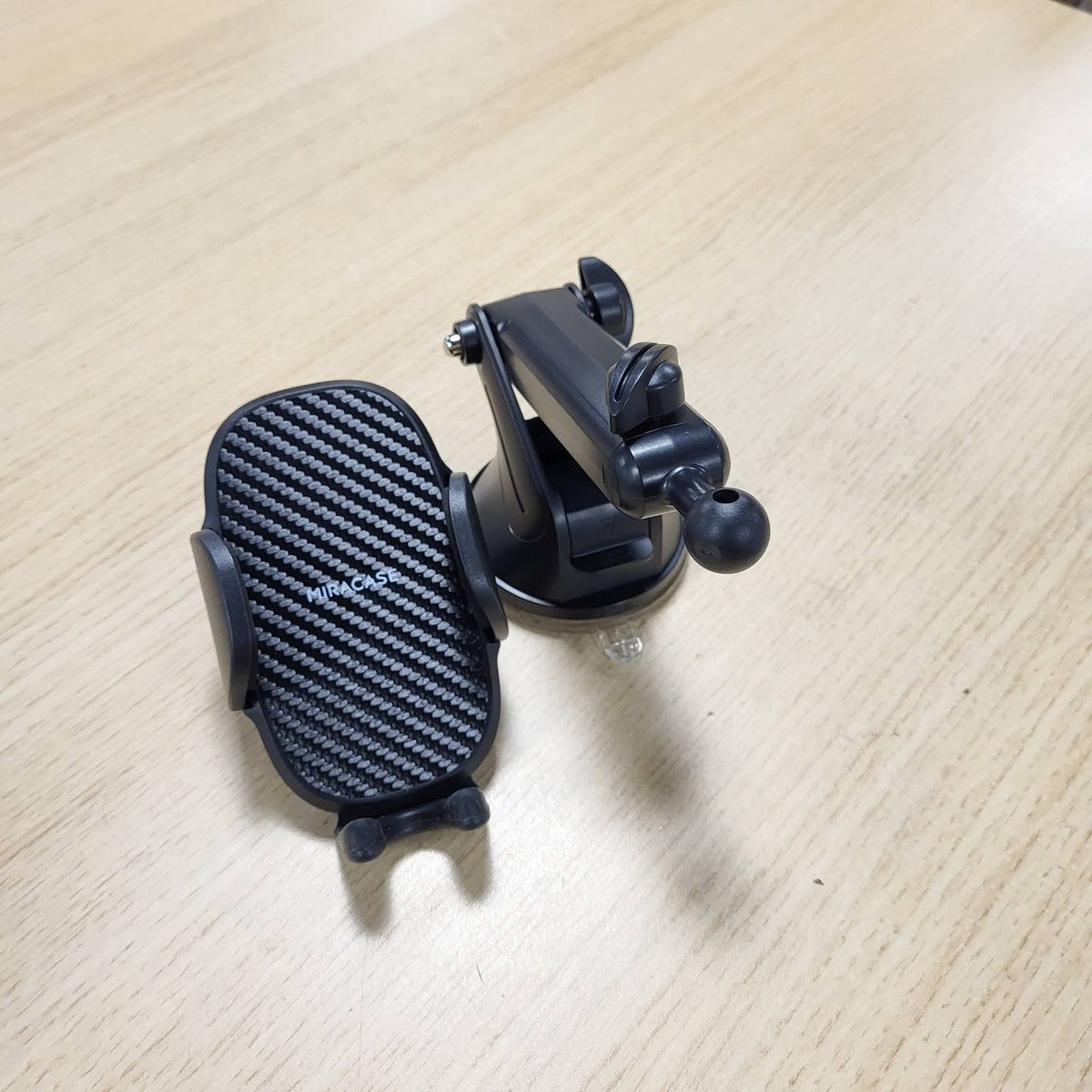 310280 - MIRACASE - Mbështetëse për Telefon në Makinë, e Rrotullueshme 360°, për iPhone, Galaxy dhe të Gjitha Telefonat