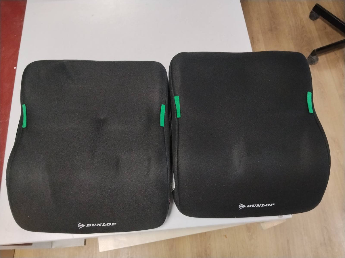 307879 - DUNLOP Sedilje për Makinë, e Zezë, ECE R129, Ergonomike për Fëmijë 3 Vjeç e Sipër, Mbulesë të Lahet, për fëmijë 135-150 cm