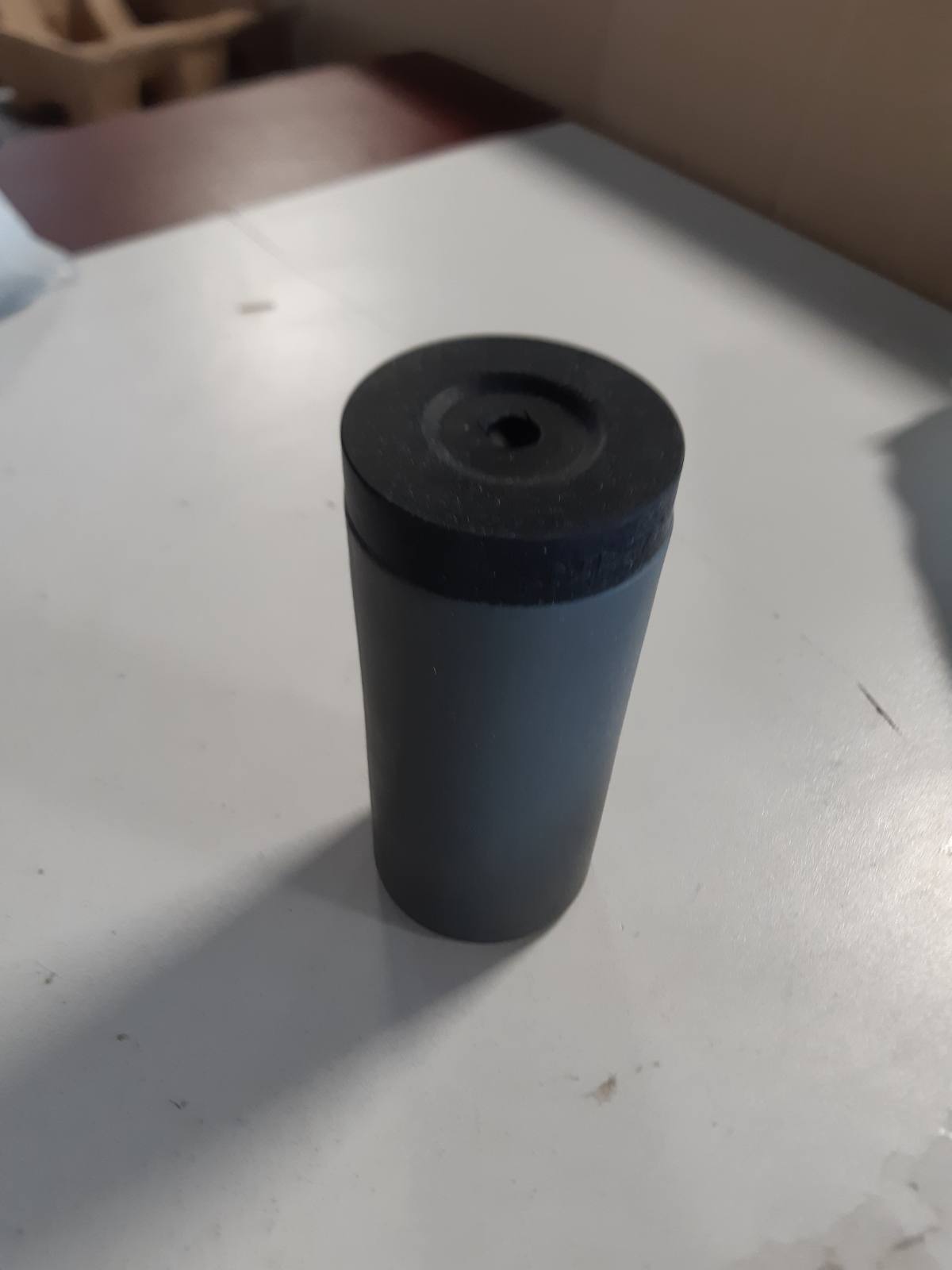185675 - WENKO Dispenser Sapuni për Enë Easy Squeez-e, Silikon i Papërshkueshëm nga Rrjedhjet, Kapacitet 250 ml, Madhësi Ø 6 x 14 cm, Gri