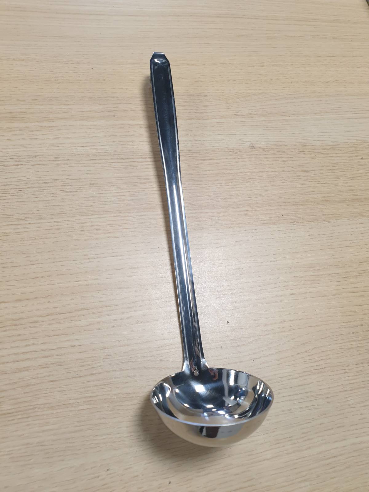 187319 - BËHU BLERËS, Lugë çeliku inoxidable monoblok, 12cm, Modeli 3021.12