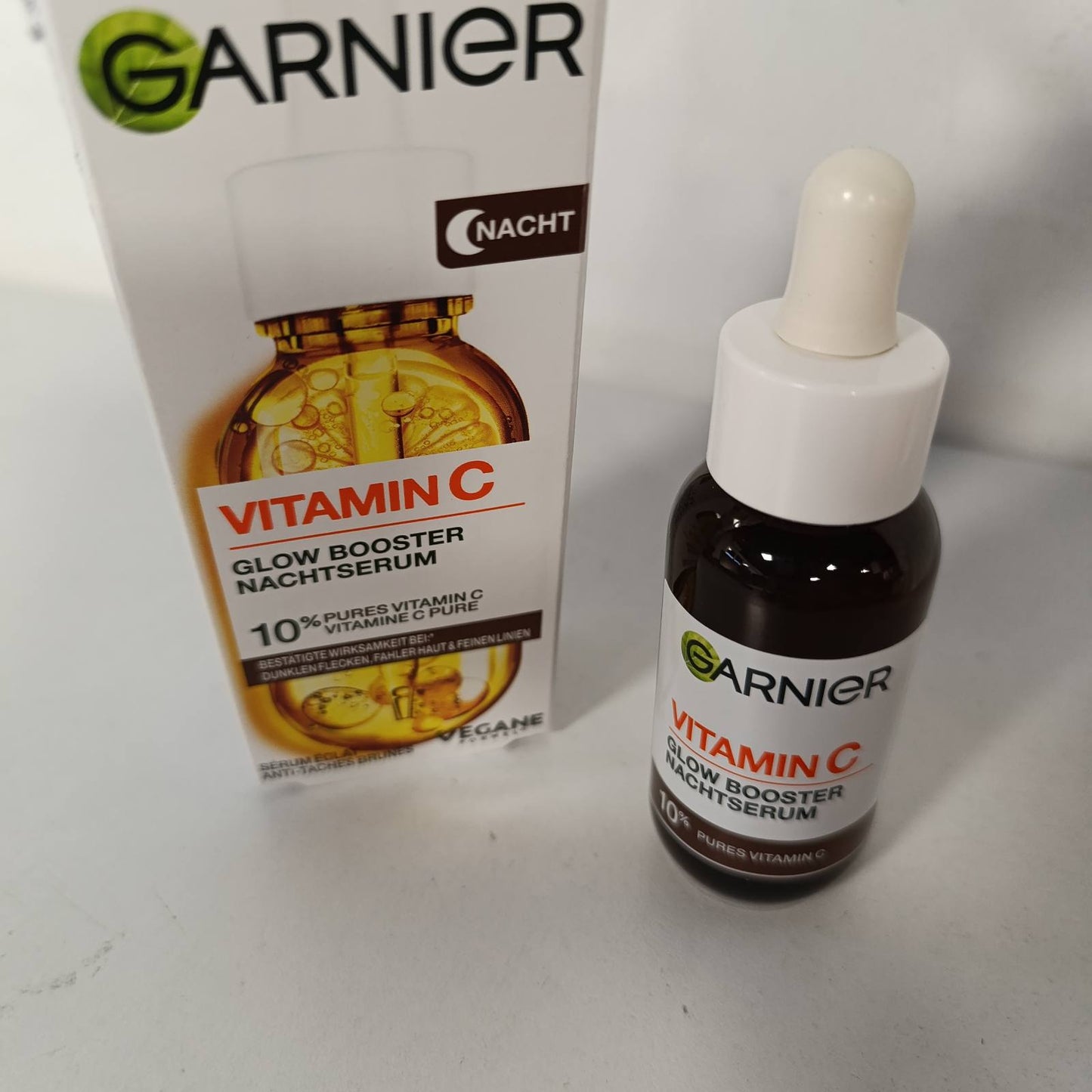 275747 - GARNIER Serumi i Natës SkinActive | 10% vitaminë C e pastër dhe acid hialuronik | Vegan dhe i qëndrueshëm