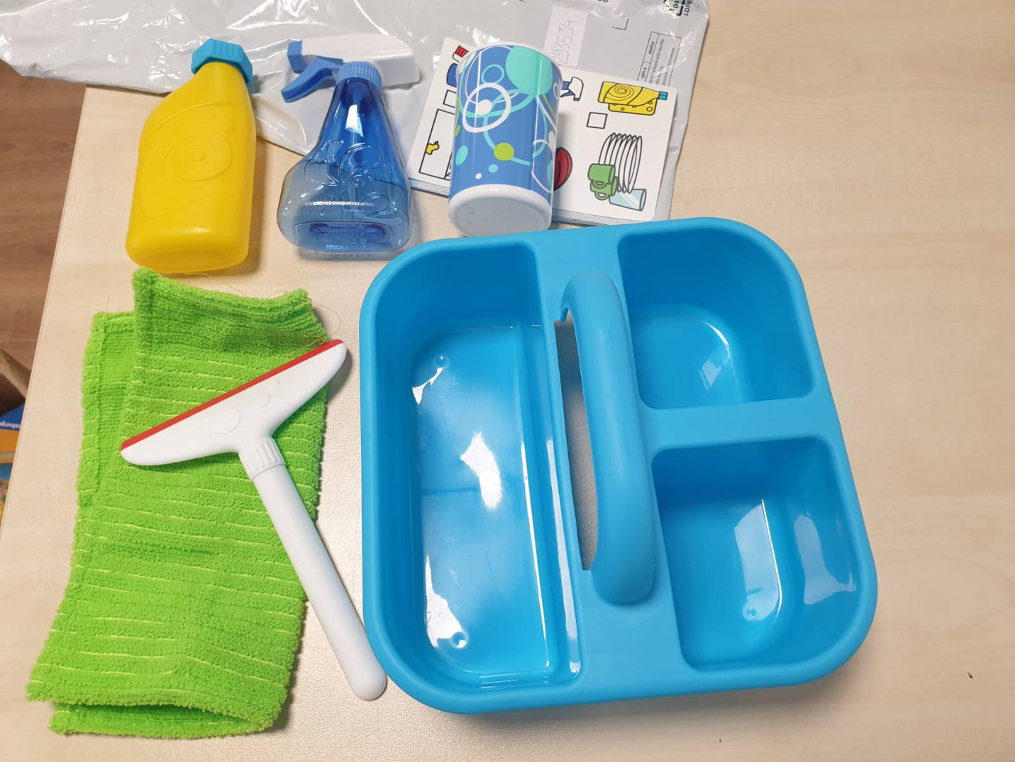 293534 - MELISSA & DOUG Kit Pastrimi me 9 Pjesë, Lojë me Pretendë, Lodër Aktiviteti për Fëmijë 3 Vjeç e Sipër