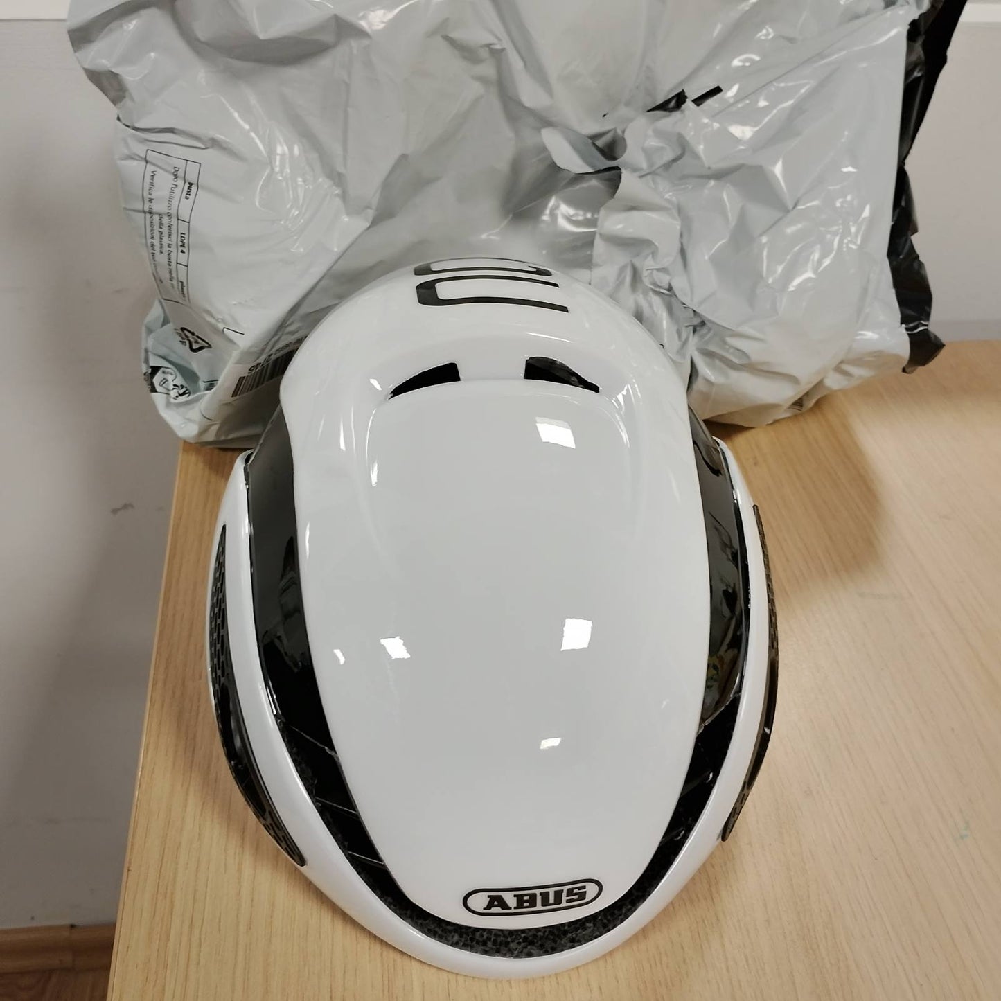 292166 - ABUS Helmetë PowerDome MIPS, për biçikletë rrugore, sistem ventilimi inteligjent, mbrojtje nga ndikimi, E bardhë me shkëlqim, Madhësia L 56-62cm