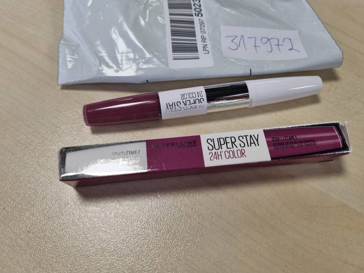 317972 - MAYBELLINE Buzëkuq mat Superstay 24H, Nuanca 260 Wildberry, 1 njësi (Pako me 1 copë)