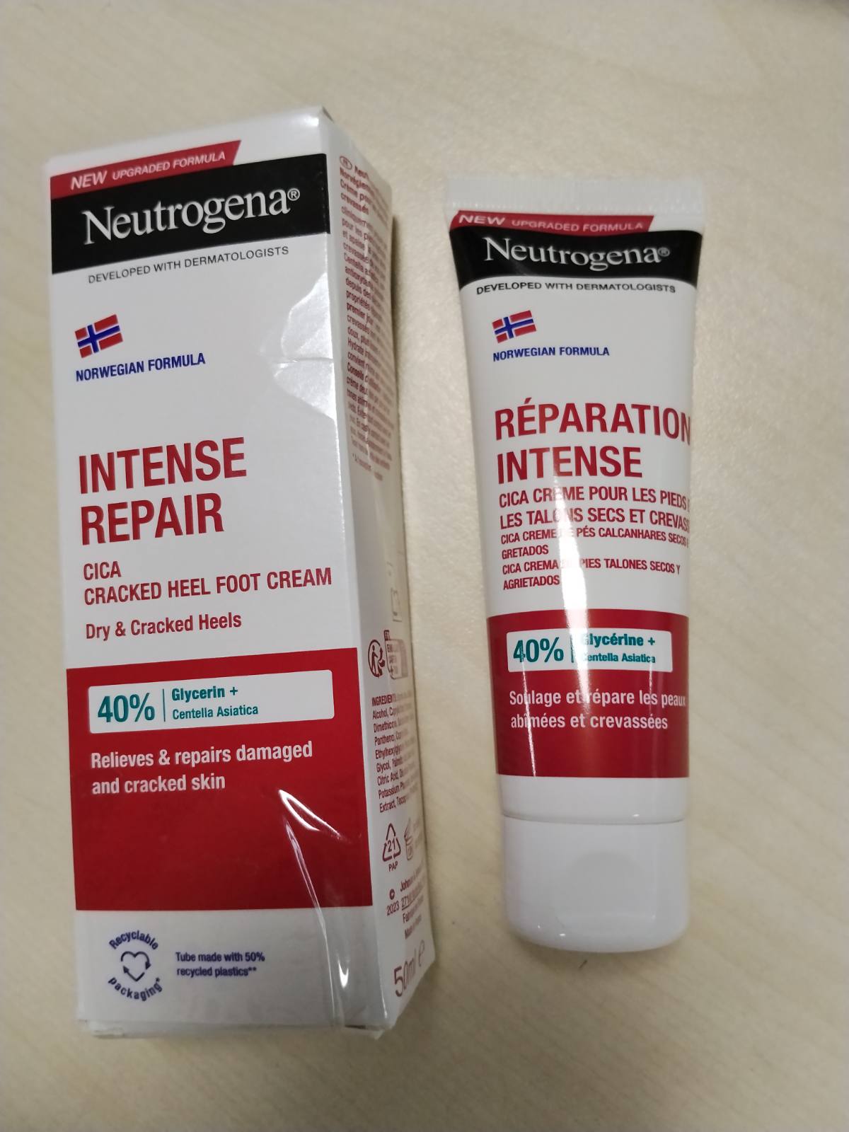 290447 - NEUTROGENA Krem për këmbë dhe thembra të çara, formulë norvegjeze, 50 ml
