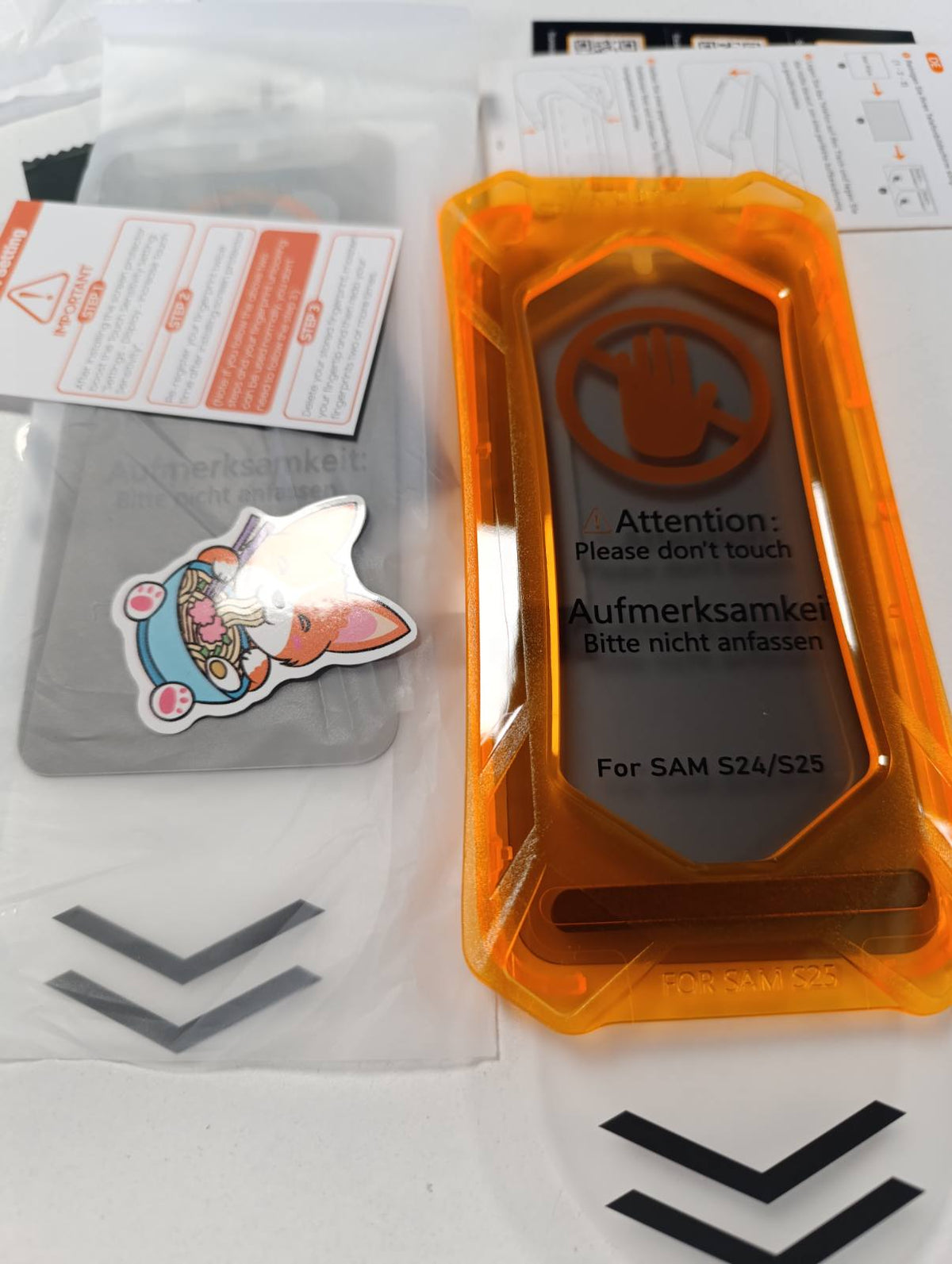 309904 - UNIQUEME Mbrojtës ekrani për privatësi prej qelqi të temperuar për Samsung Galaxy S25, 2 copë