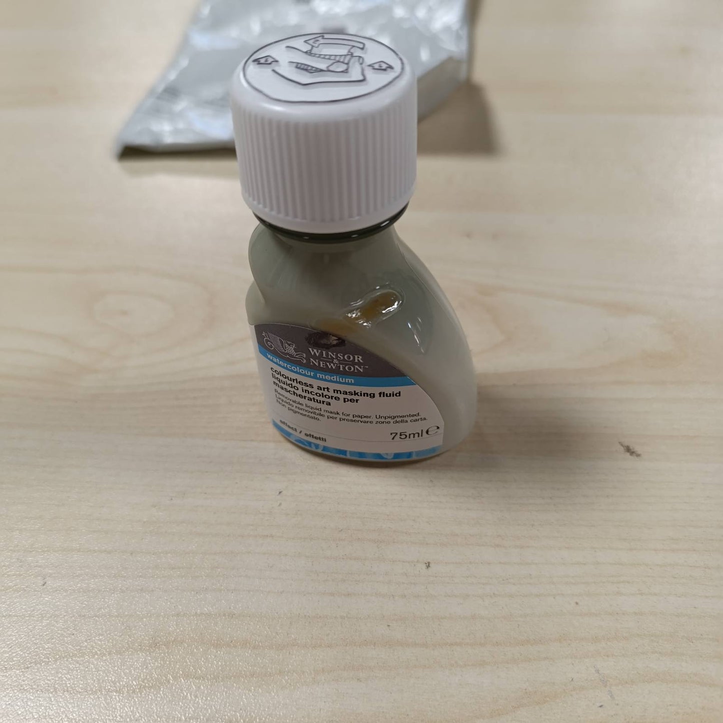 277063 - WINSOR & NEWTON Lëng maskues pa ngjyrë për bojëra uji - 75 ml