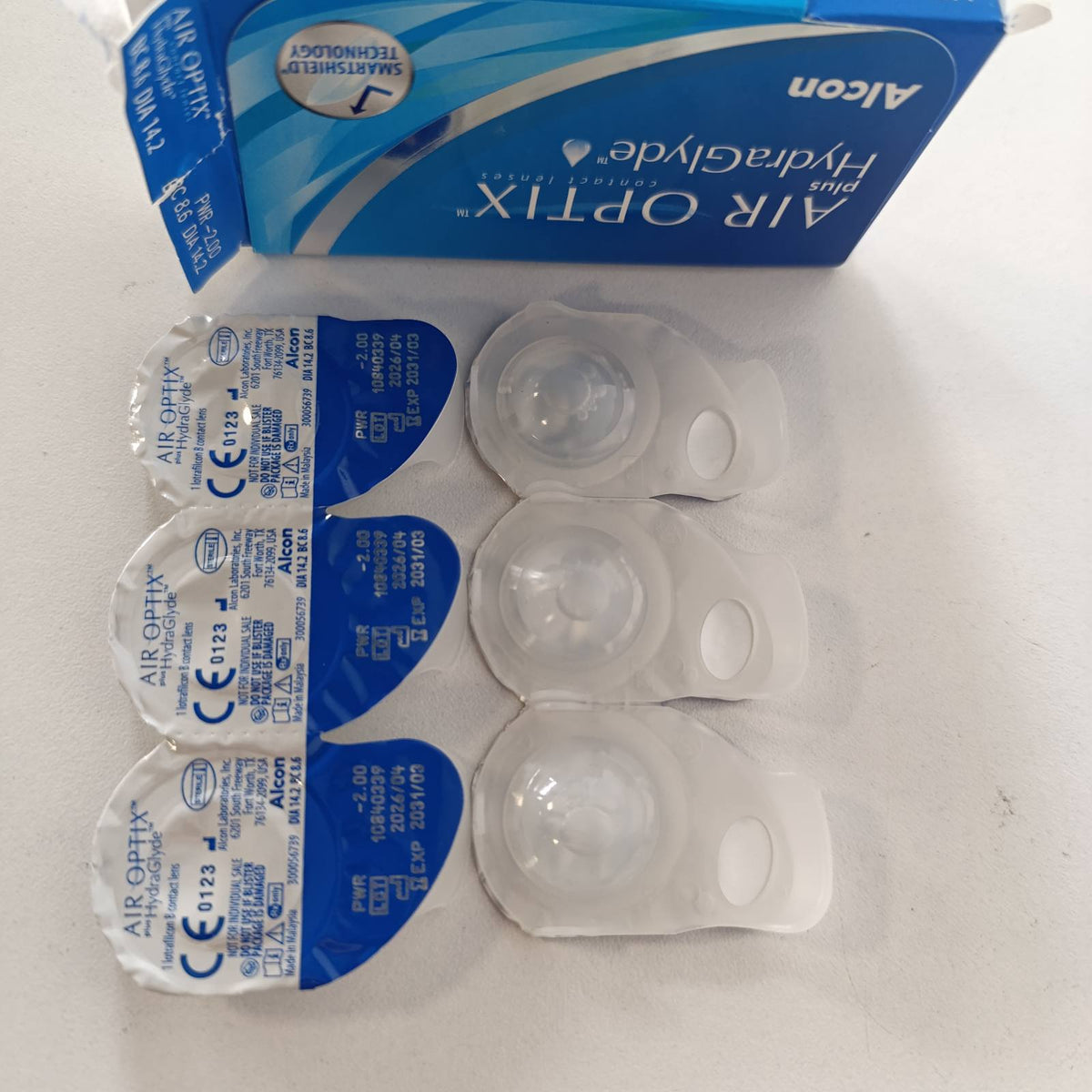 303009 - AIR OPTIX Lente kontakti mujore, 6 njësi, -3.50 dioptri