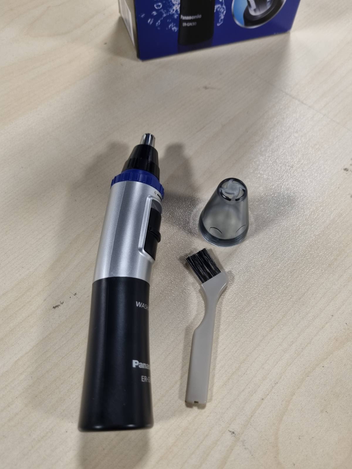 307863 - PANASONIC Prerëse flokësh ER-GN30-K503 - Teh të dyfishtë hipoalergjik, pa tel, e zezë