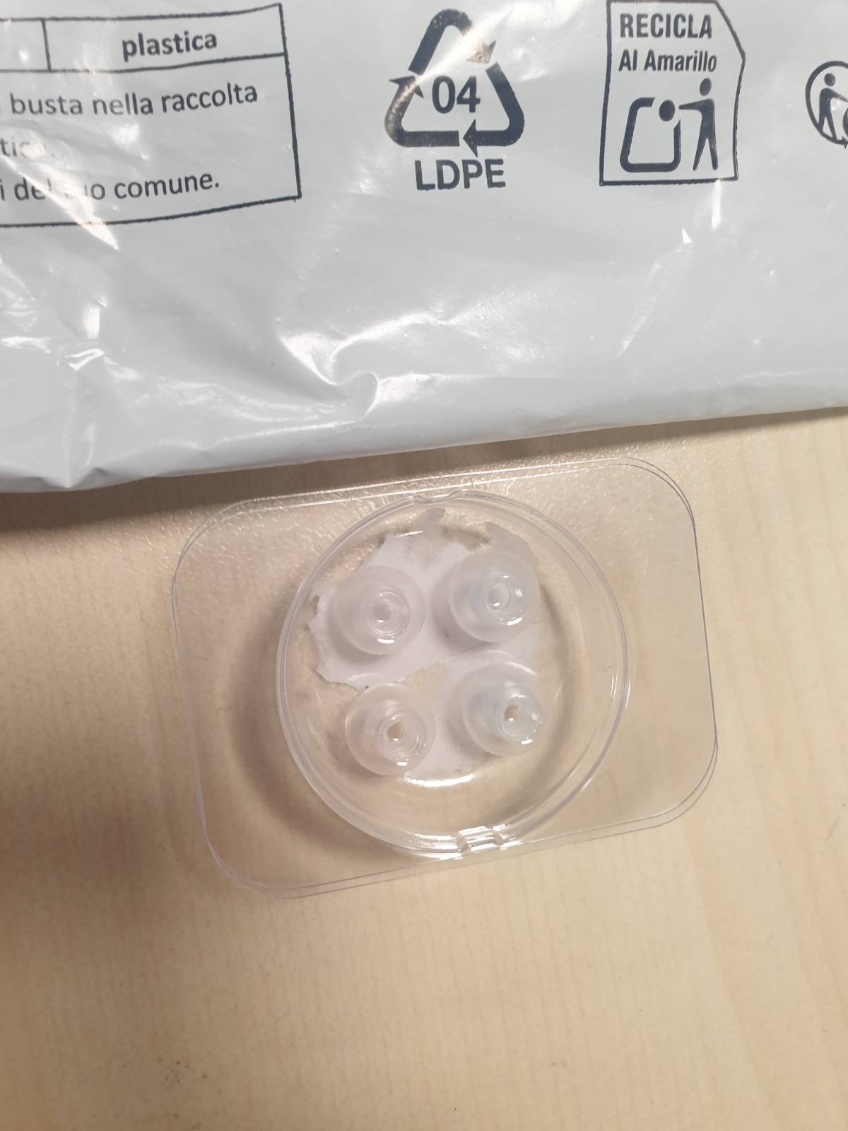 268770 - SpinFit CP1025 për kufje True Wireless, M/S, maja veshësh zëvendësuese prej silikoni (2 palë), për diametër të grykës prej 4–5.5 mm
