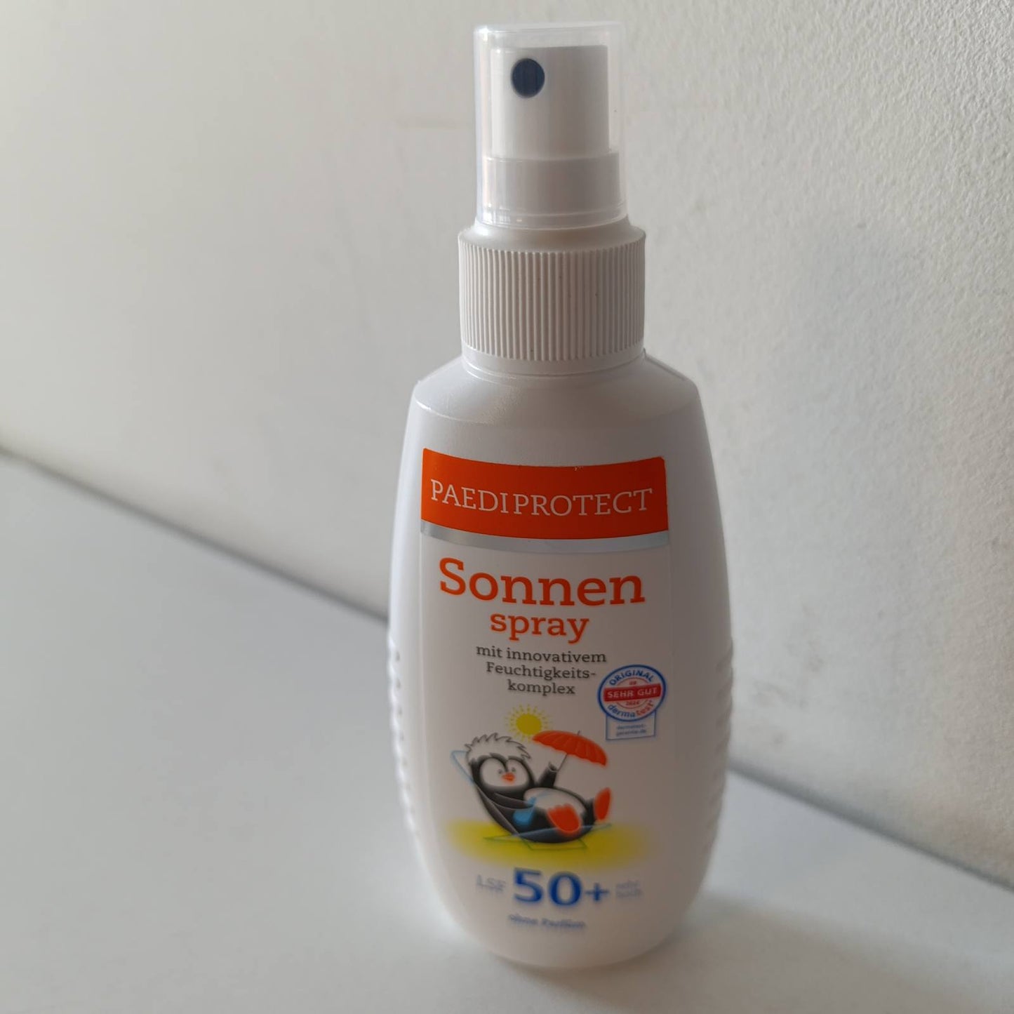 321805 - PAEDIPROTECT Sprej Dielli për Fëmijë dhe Foshnje SPF 50+ 150 ml, pa aromë, për fytyrën dhe trupin, mbrojtës nga rrezatimi UVA/UVB, vegan, pa mikroplastikë