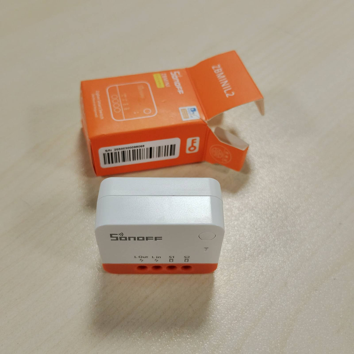 305366 - SONOFF Ndërprerës inteligjent Zigbee ZBMINIL2, 2-kahësh 6A/1440W, nuk kërkohet tela neutrale, i pajtueshëm me Alexa dhe Google Home