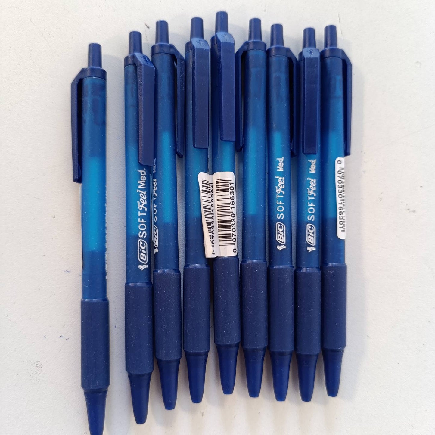 277109 - BIC Stilolaps Soft Feel Clic, Blu – Kapëse, i tërheqshëm, pako me 12 copë
