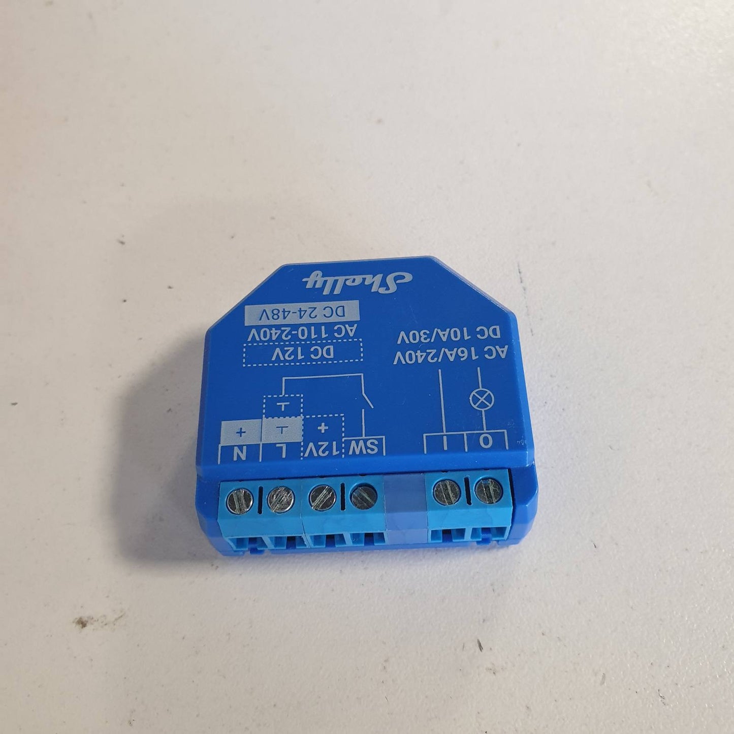 322535 - SHELLY PLUS 1 Ndërprerës inteligjent me rele Wi-Fi dhe Bluetooth - 16A, Automatizim shtëpie, i pajtueshëm me Alexa dhe Google Home