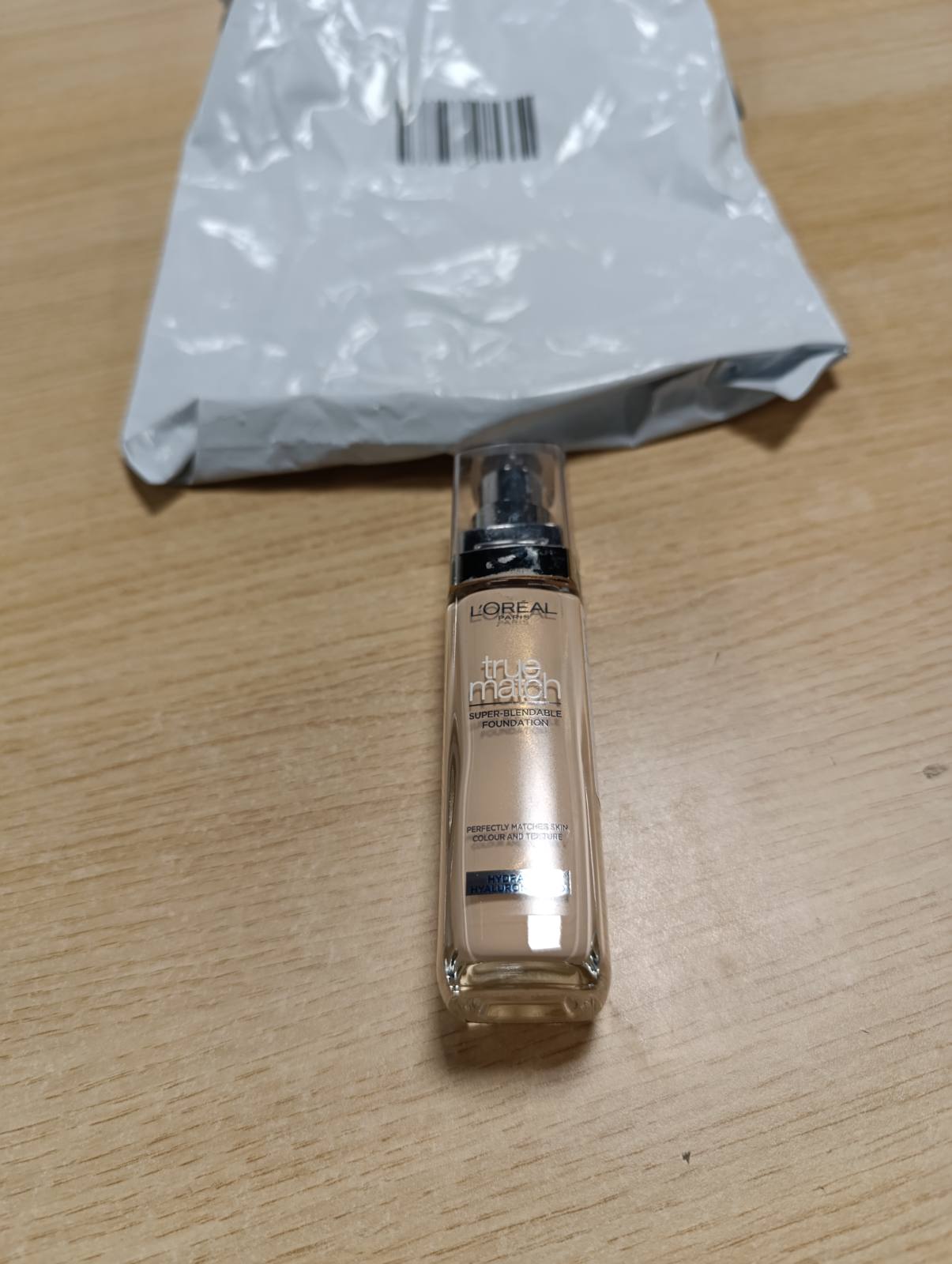 318278 - L'ORÉAL PARIS Fondatinë True Match, 30ml, e përzieshme, me acid hialuronik, formulë vegane, për të gjitha llojet e lëkurës, 1.N Neutral Light