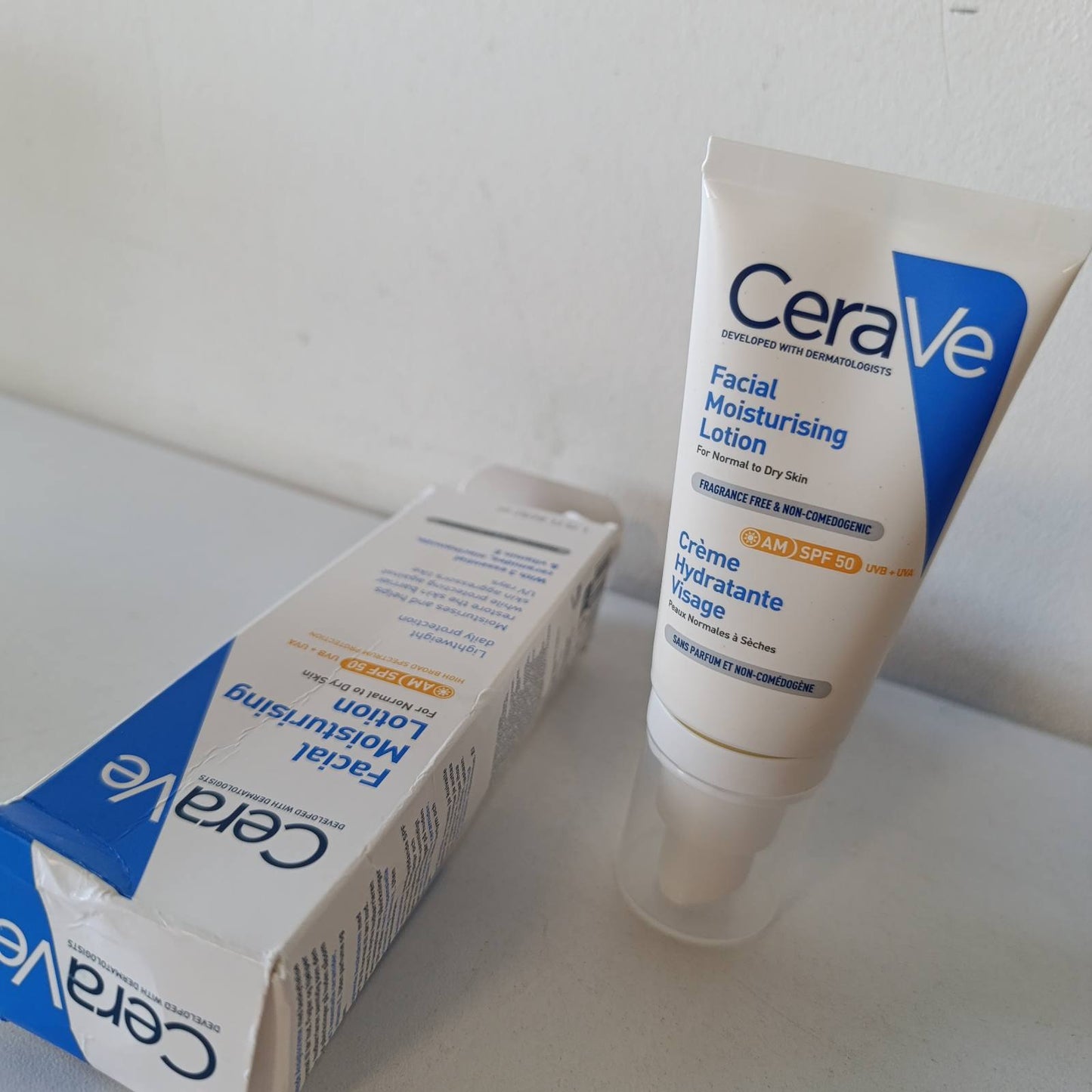 275570 - CERAVE Krem Hidratues për Fytyrën me SPF 50 - 52 ml - Kujdes ditor me mbrojtje nga rrezet UV