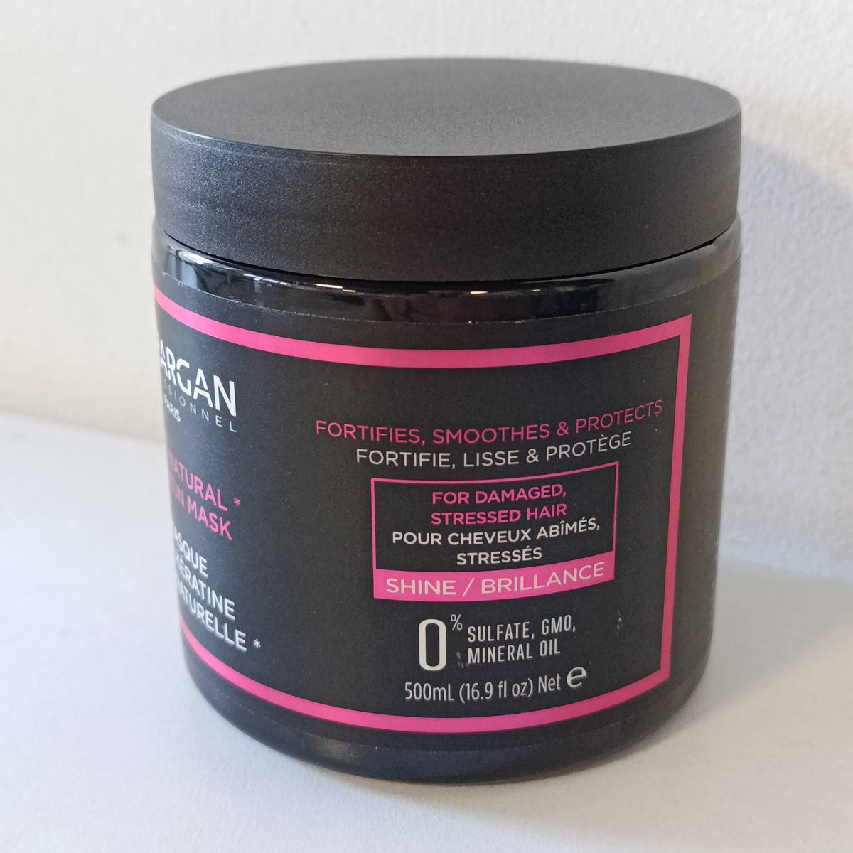 289902 - KERARGAN Maskë flokësh me keratinë ultra riparuese për flokë të dëmtuar dhe të stresuar - Forcon, zbut dhe mbron - Pa sulfate, pa OMGJ, pa vajra minerale - 500 ml