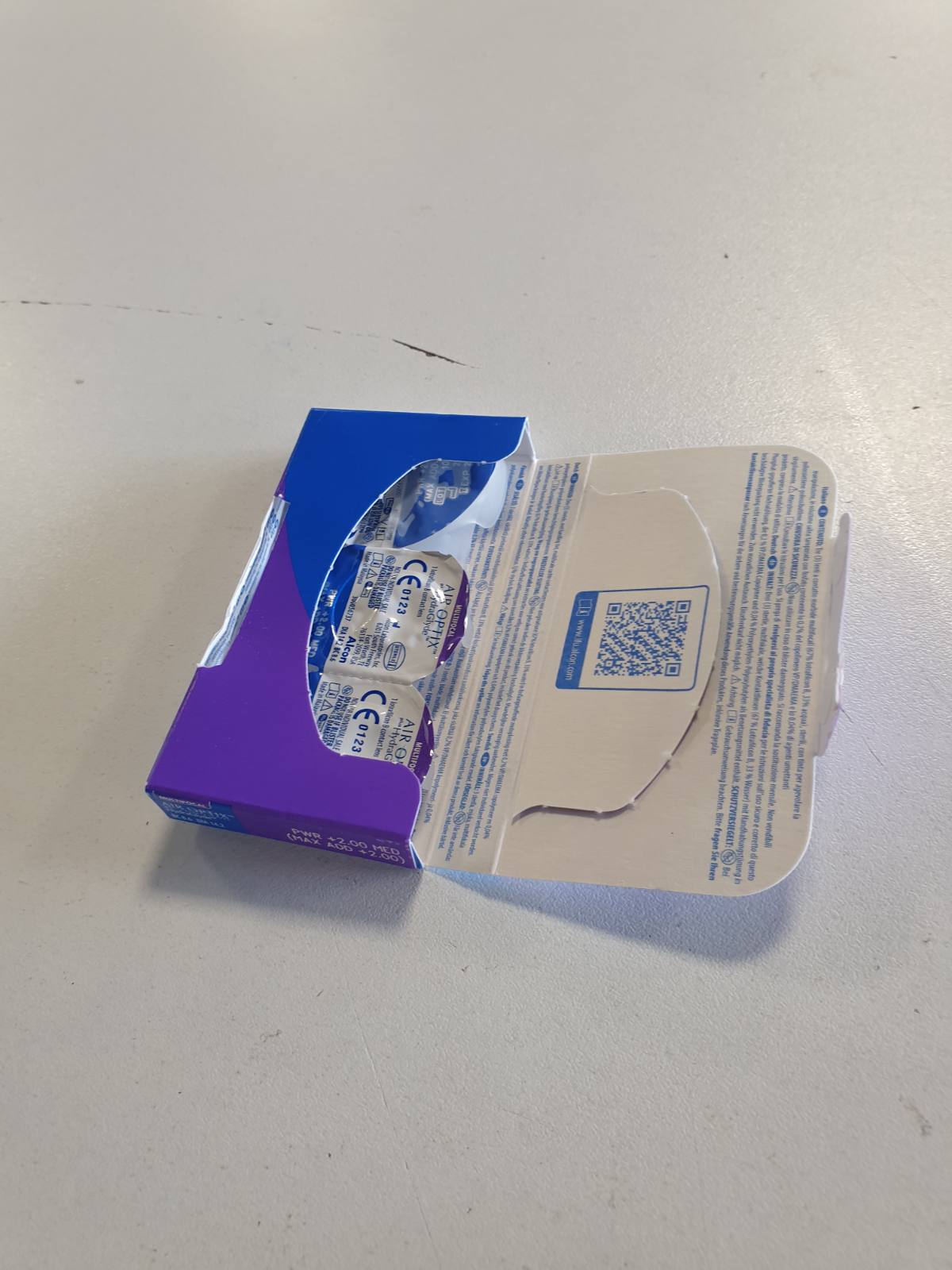 321155 - AIR OPTIX PLUS HYDRAGLYDE LENTE KONTakti MUJORE - Pako me 3, BC 8.6 mm, DIA 14.2 mm, ADD MED, +02.00 Dioptri