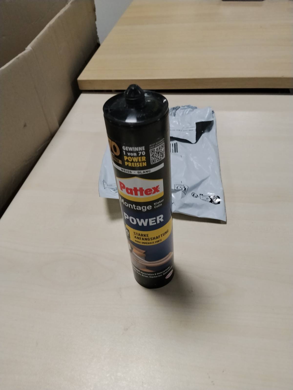 335511 - PATTEX Ngjitës montimi Power, ngjitës ndërtimi, 1 x 370g