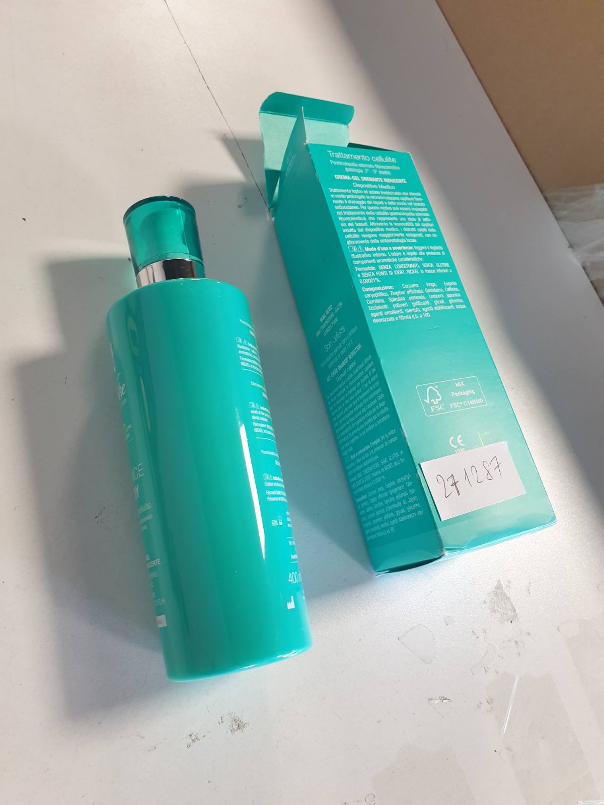 271287 - BIONIKE Defence Body - Trajtim krem-xhel anticelulit 400 ml - Veprim tharës dhe reduktues, efekt i të ftohtit