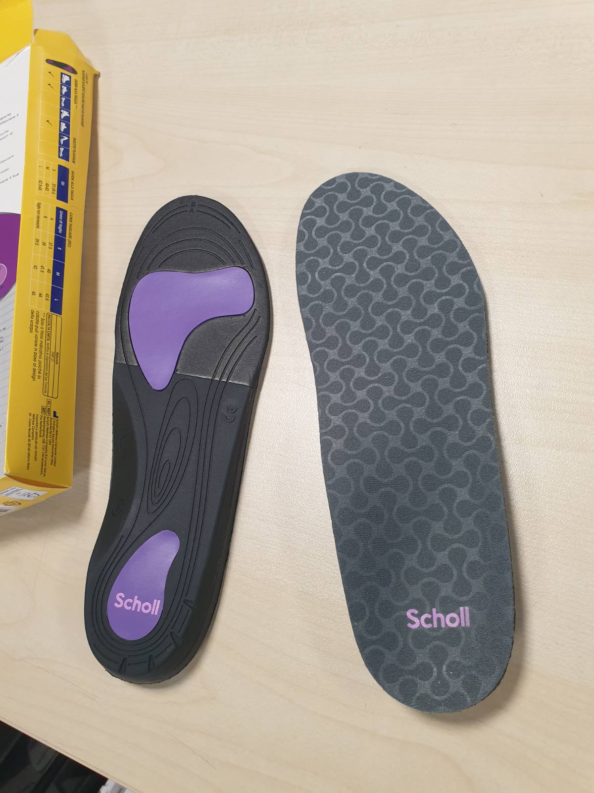 271532 - DR. SCHOLL'S Shtrata In-Balance për Qetësimin e Dhimbjes, Mbështetje për Harkun dhe Thembrën, Madhësia S (37-39.5), 1 Palë
