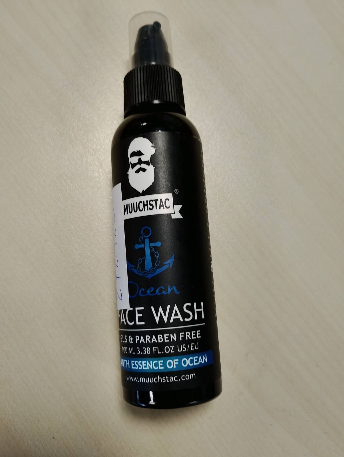 272420 - OCEAN Sapun Fytyre për Meshkuj, 100 ml, Kundër Akneve dhe Puçrrave, Hidraton 12 Orë, Pa SLS, Silikon dhe Parabene